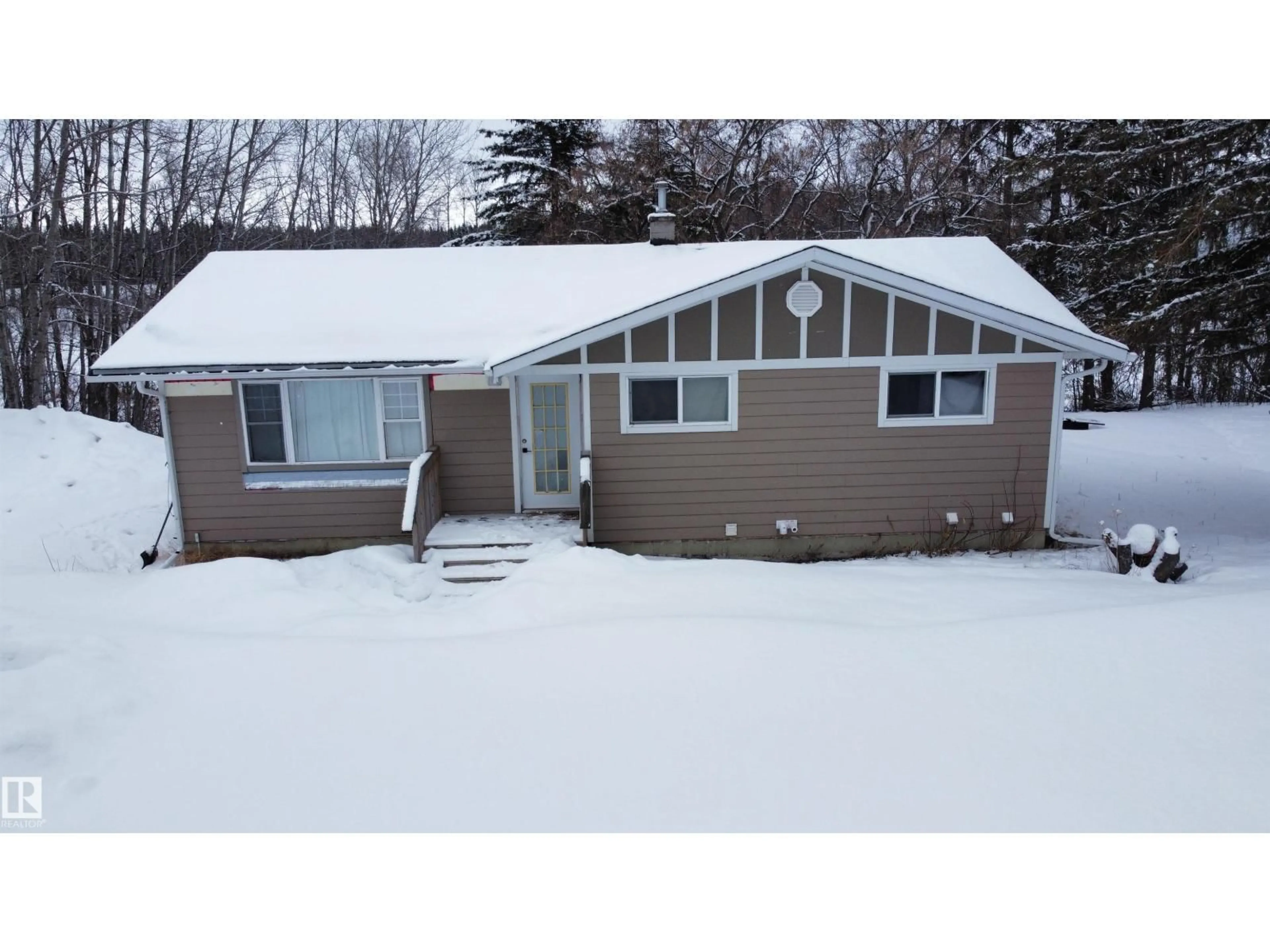 Home with vinyl exterior material, street for 16239 BIRCH GROVE RD, Rural Lac La Biche County Alberta T0A2T0