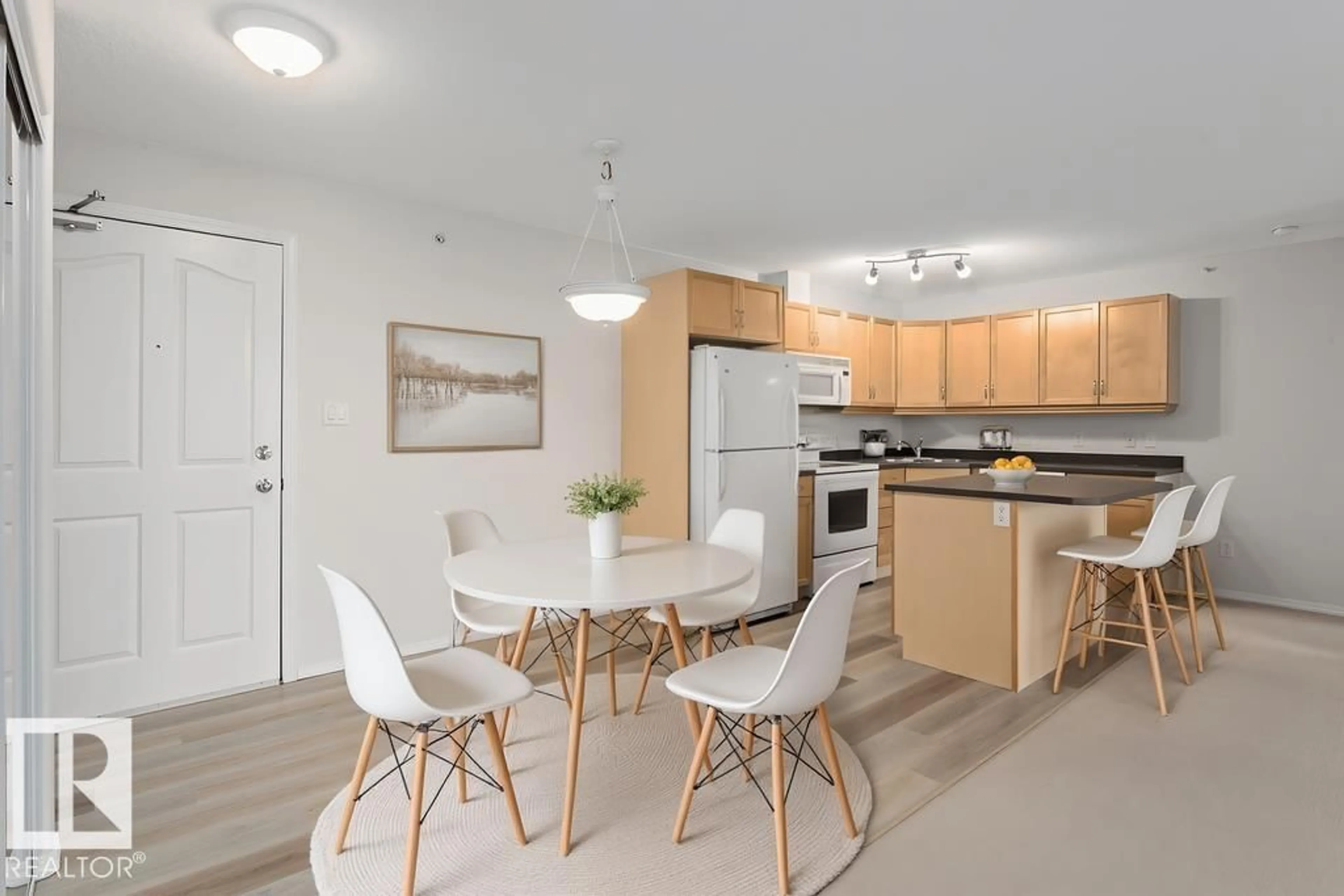 Open concept kitchen, unknown for 446 16311 95 ST NW, Edmonton Alberta T5Z3Y5