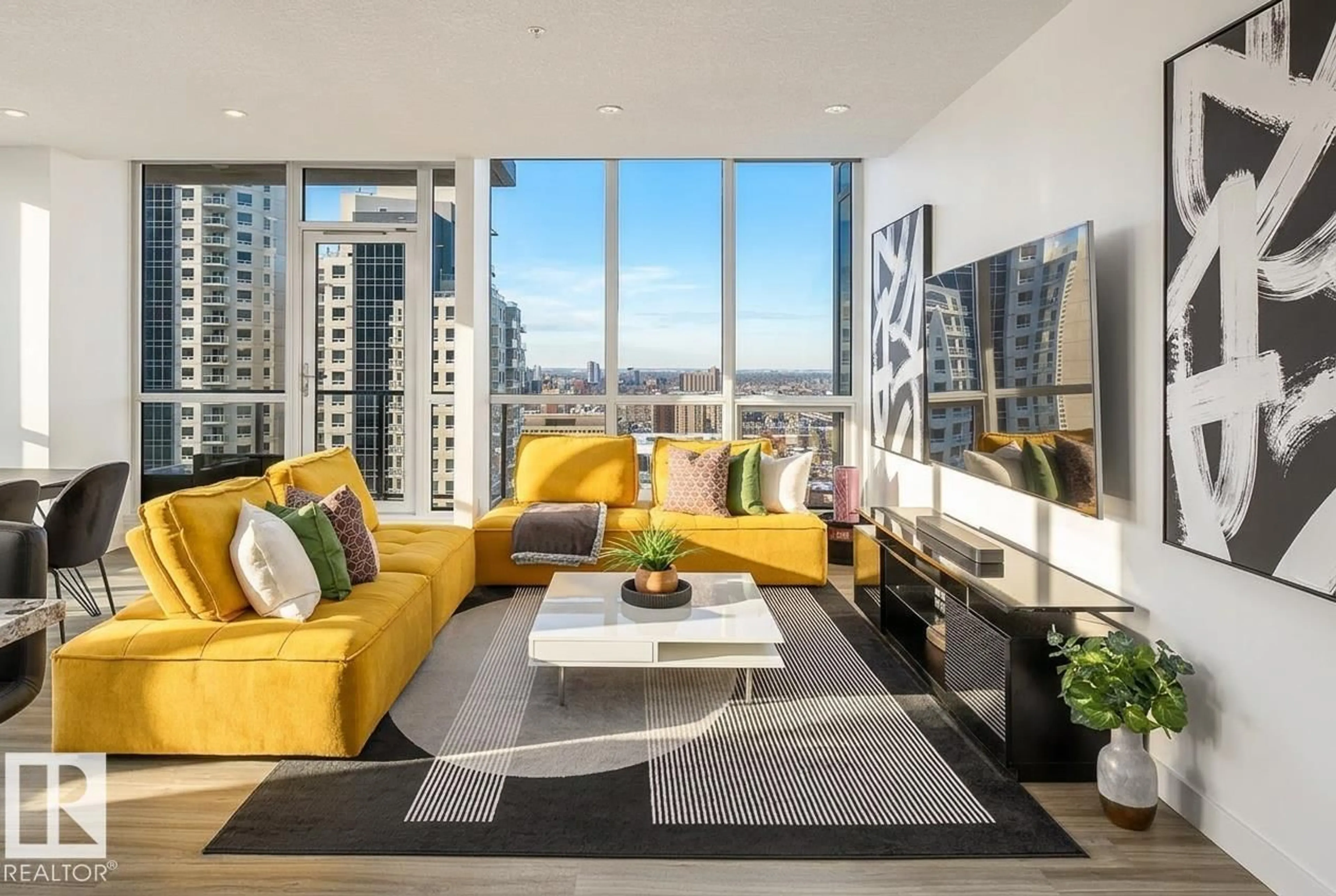 Living room with furniture, unknown for 10238 - 2107 103 ST, Edmonton Alberta T5J0G6