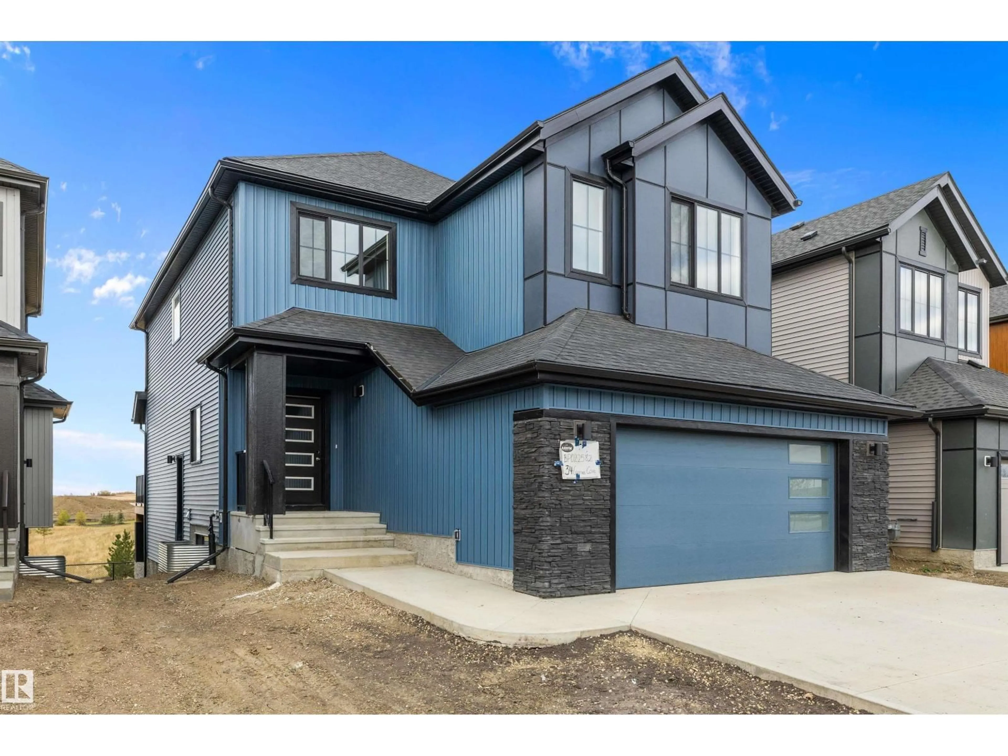 Home with brick exterior material, street for 34 CANNES CV, St. Albert Alberta T8T2C6