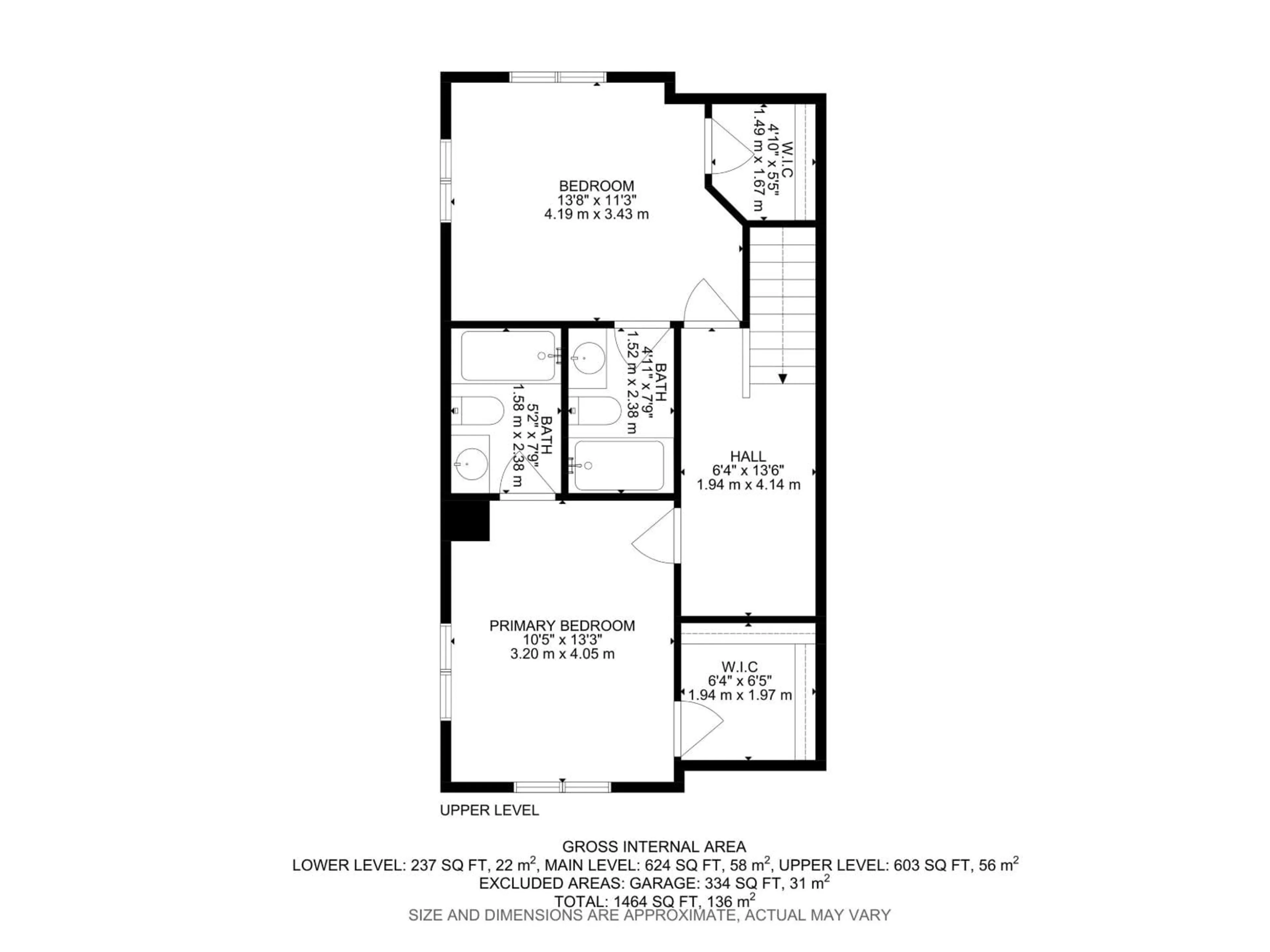 Floor plan for 36 - 3075 TRELLE CR, Edmonton Alberta T6R3V5