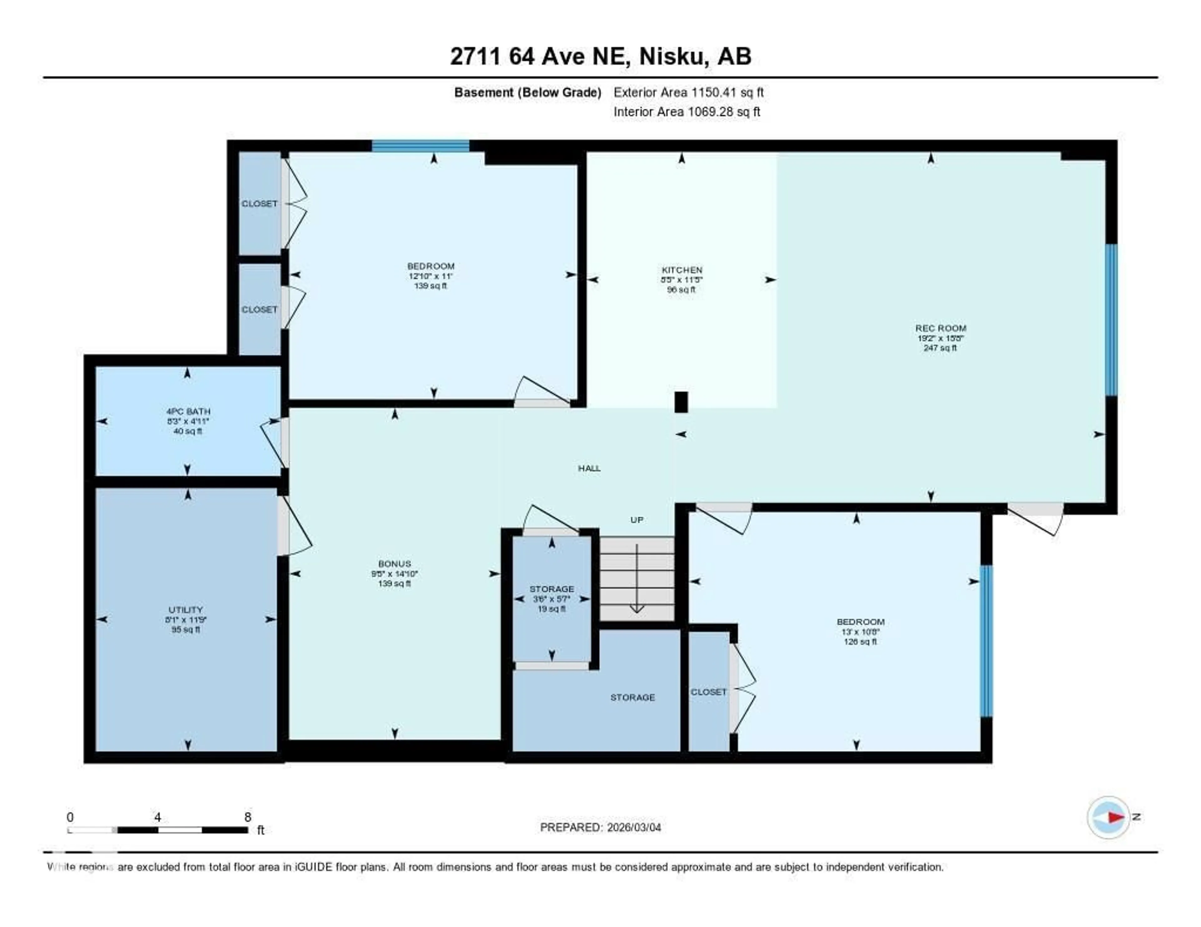 Floor plan for NE - 2711 64 AV, Rural Leduc County Alberta T4X2C1