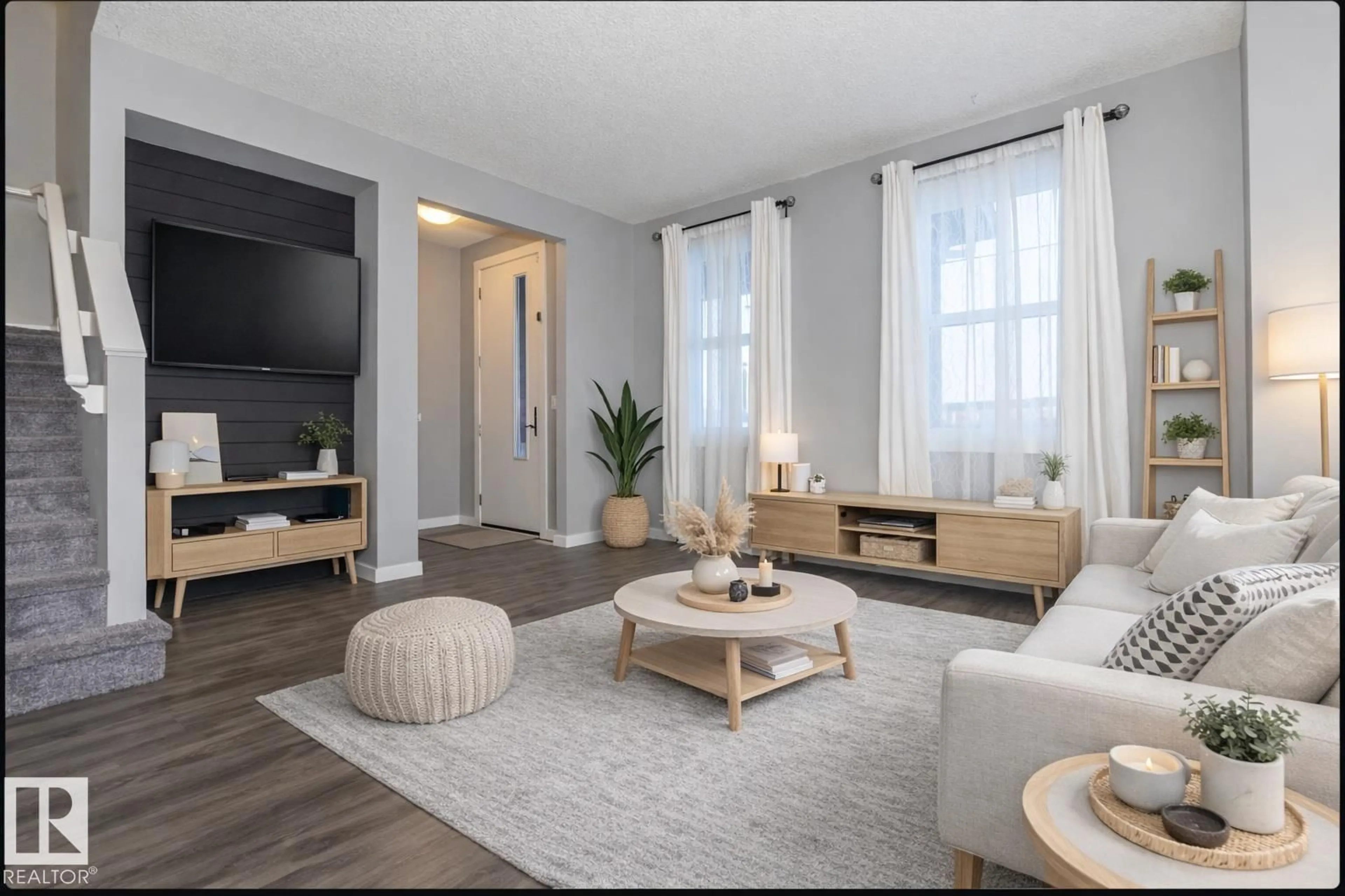 Living room with furniture, unknown for 6304 CARTMELL RD, Edmonton Alberta T6W3H3