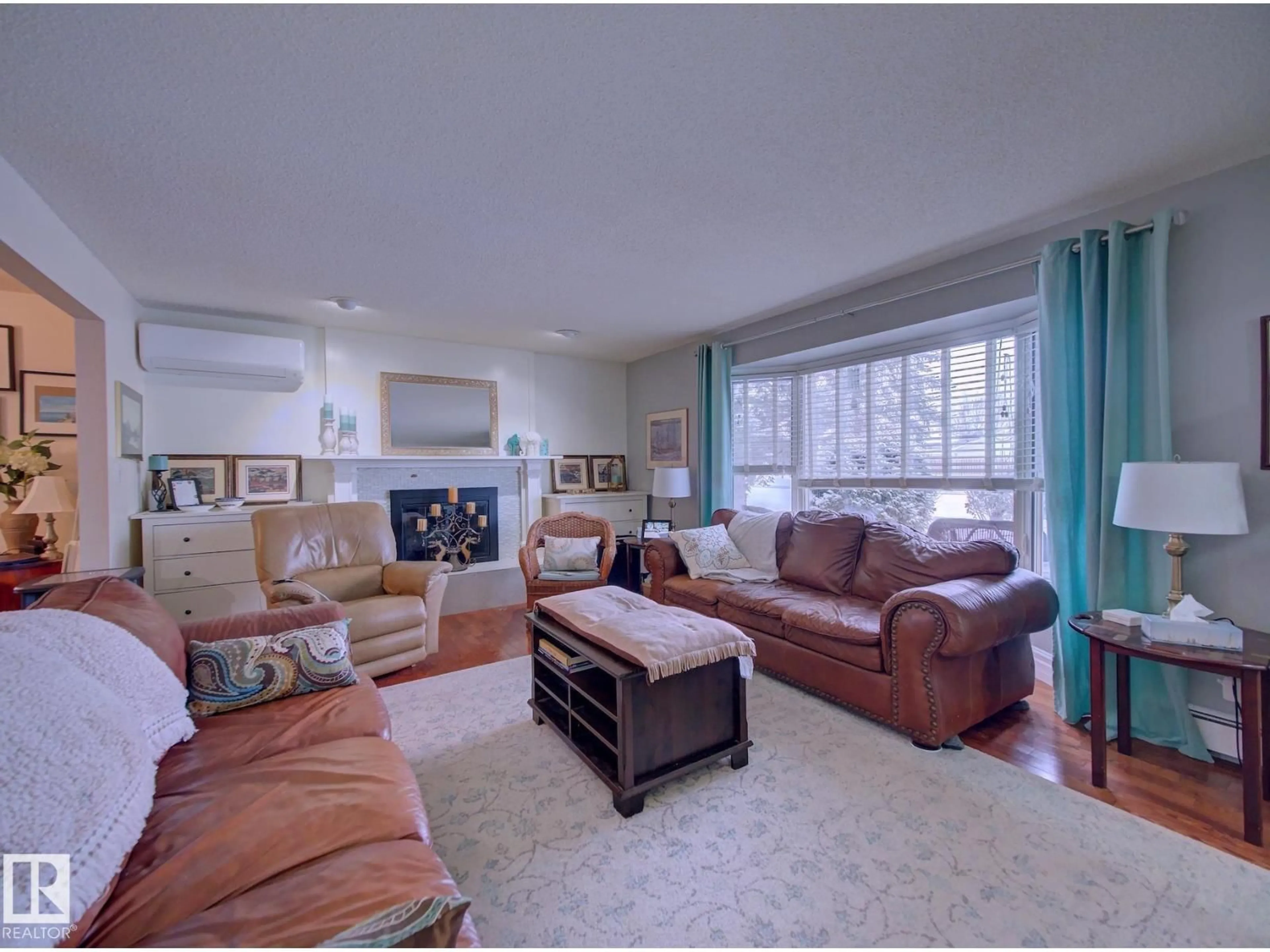 Living room with furniture, unknown for 5308 52 AV, Bruderheim Alberta T0B0S0