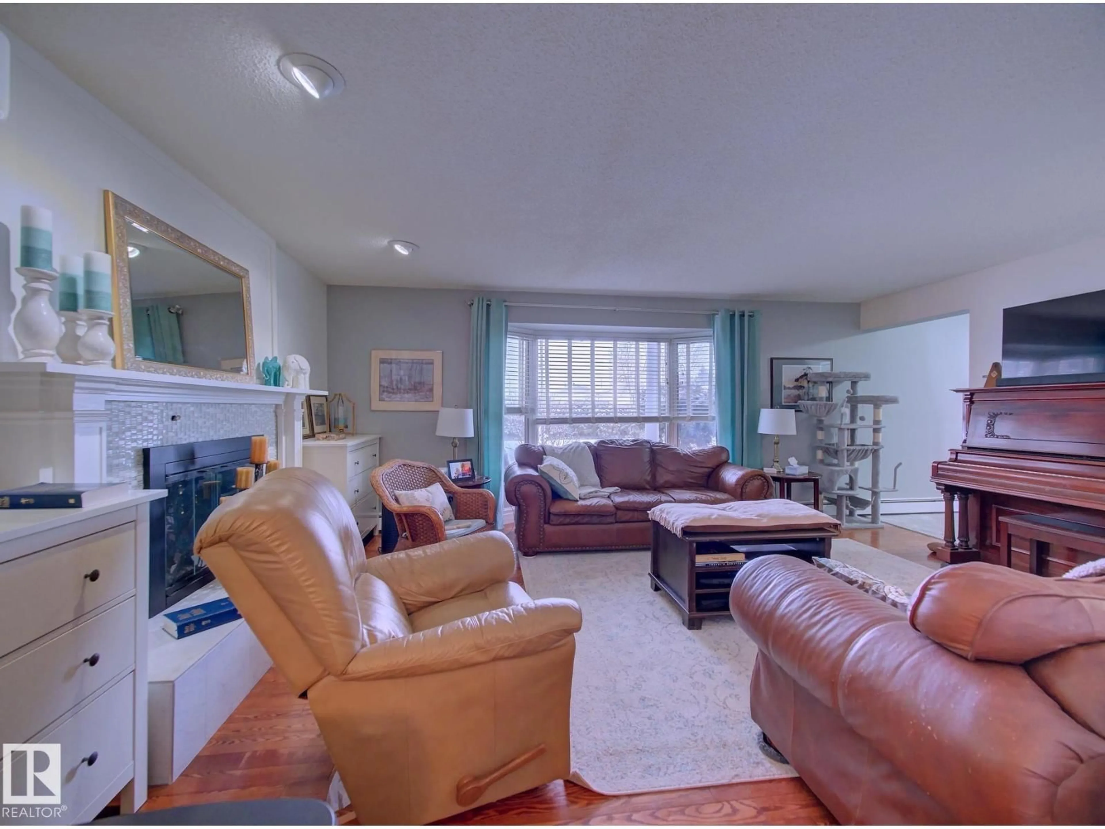 Living room with furniture, unknown for 5308 52 AV, Bruderheim Alberta T0B0S0