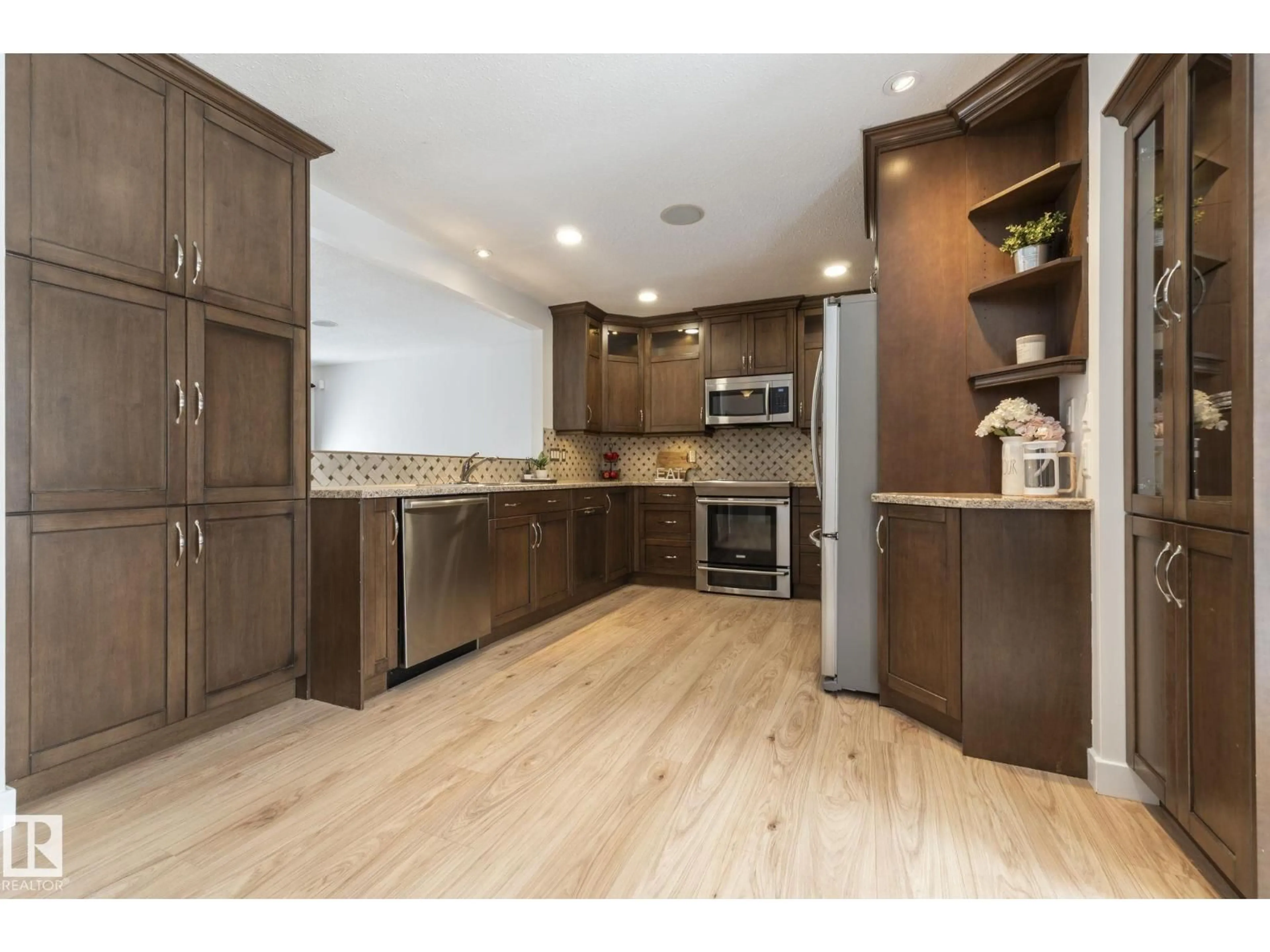 Open concept kitchen, unknown for NW - 17815 62C AV, Edmonton Alberta T5T4E8