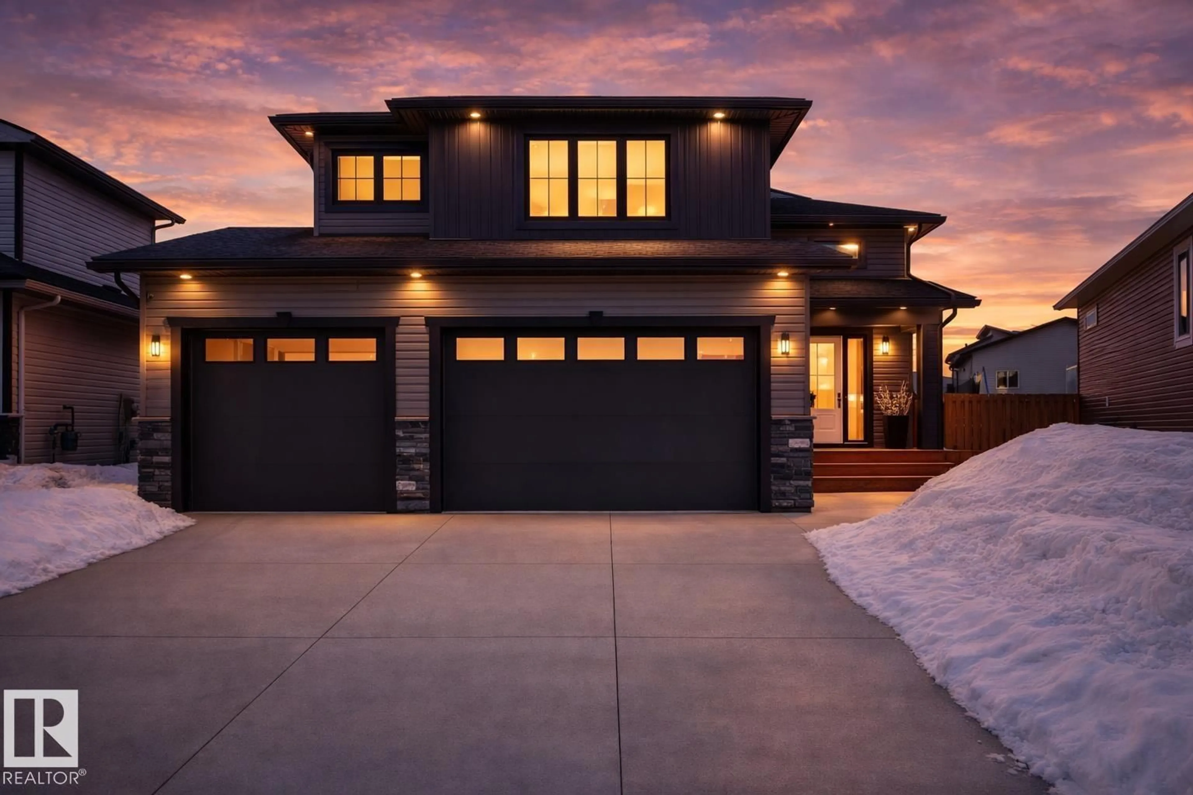 Home with brick exterior material, street for 311 WATERTON WY, Cold Lake Alberta T9M0L4