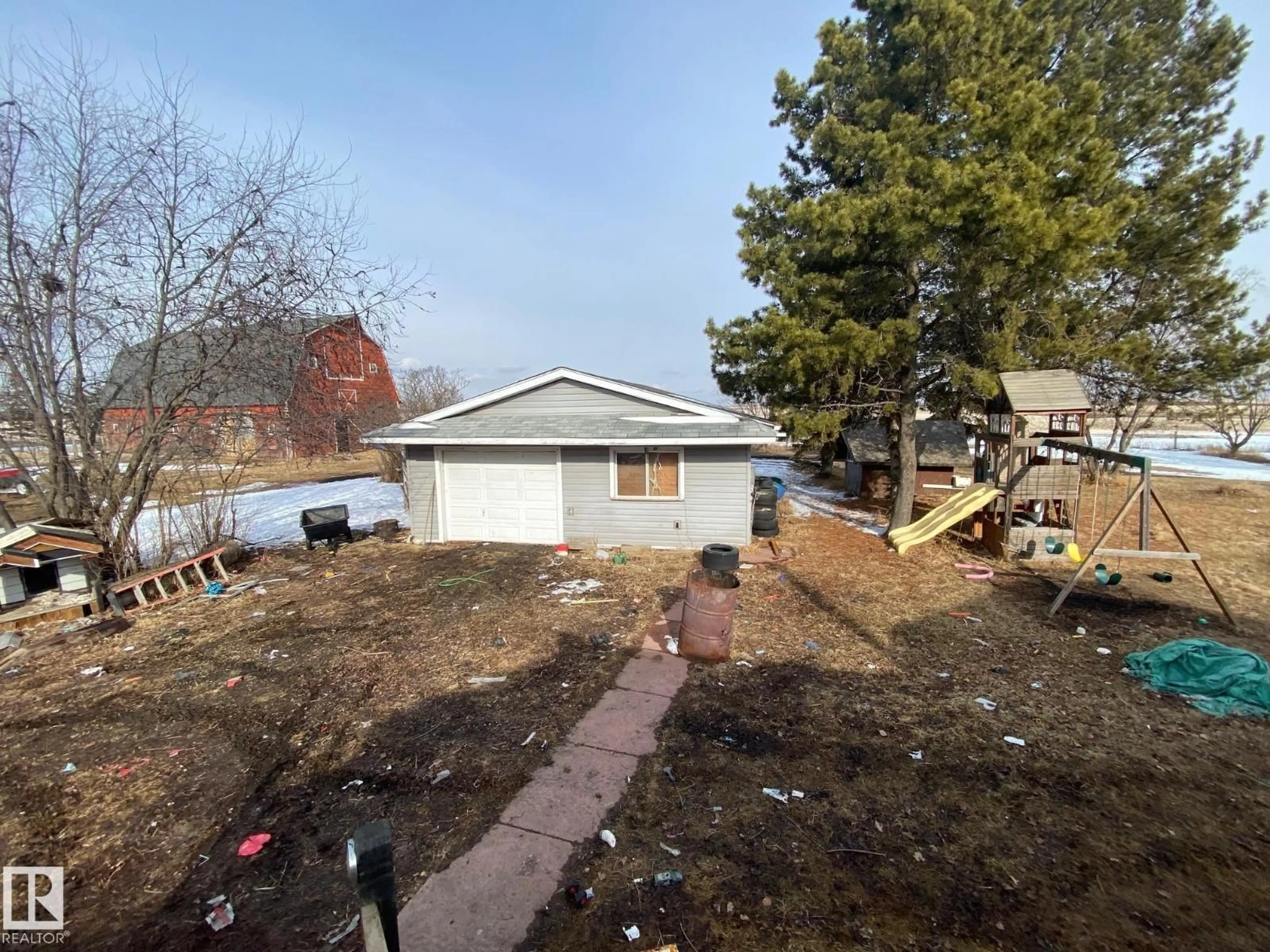 A pic from outside/outdoor area/front of a property/back of a property/a pic from drone, unknown for 242028 TWP ROAD 452, Rural Wetaskiwin County Alberta T9A1X1