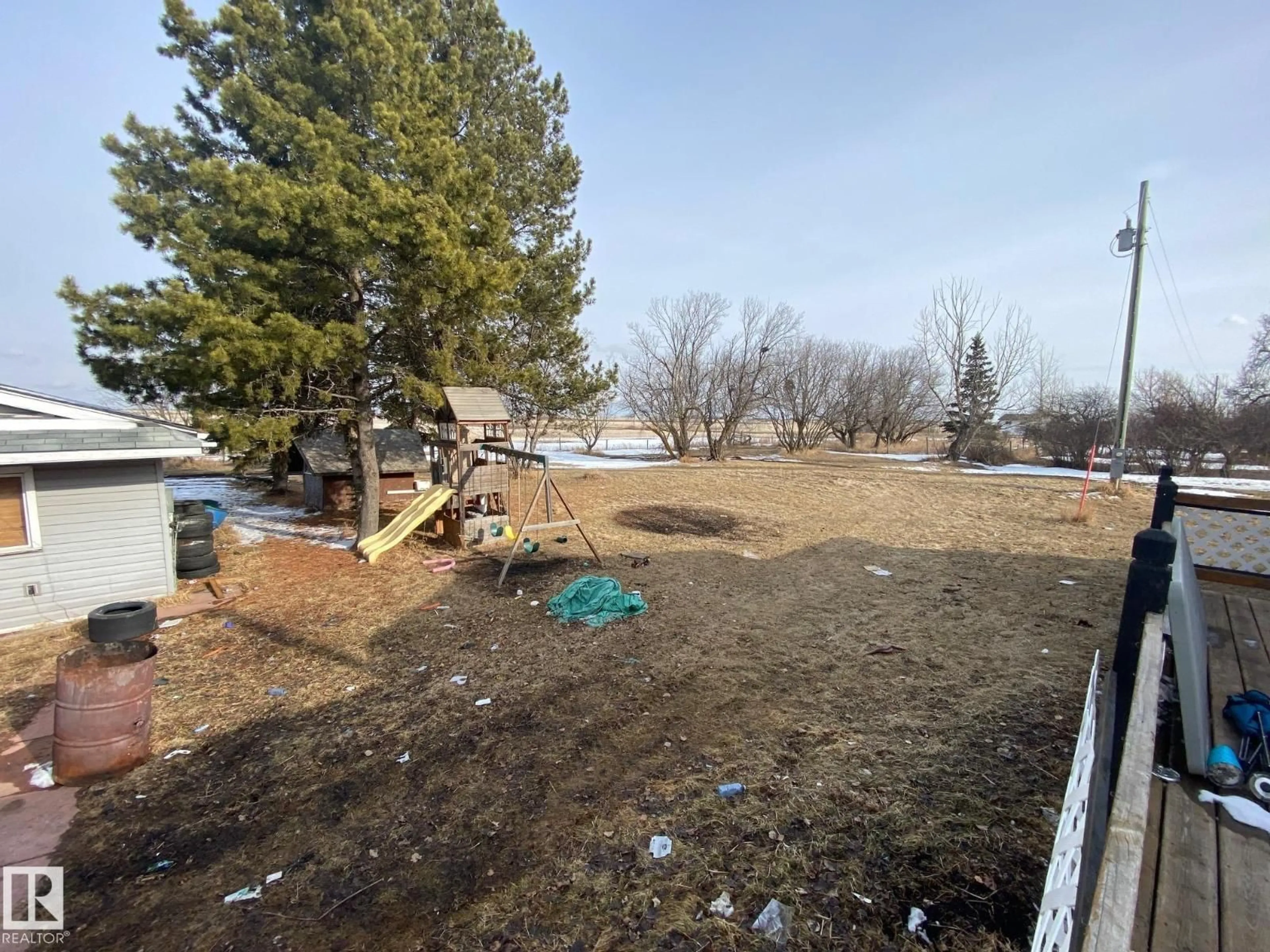 A pic from outside/outdoor area/front of a property/back of a property/a pic from drone, water/lake/river/ocean view for 242028 TWP ROAD 452, Rural Wetaskiwin County Alberta T9A1X1