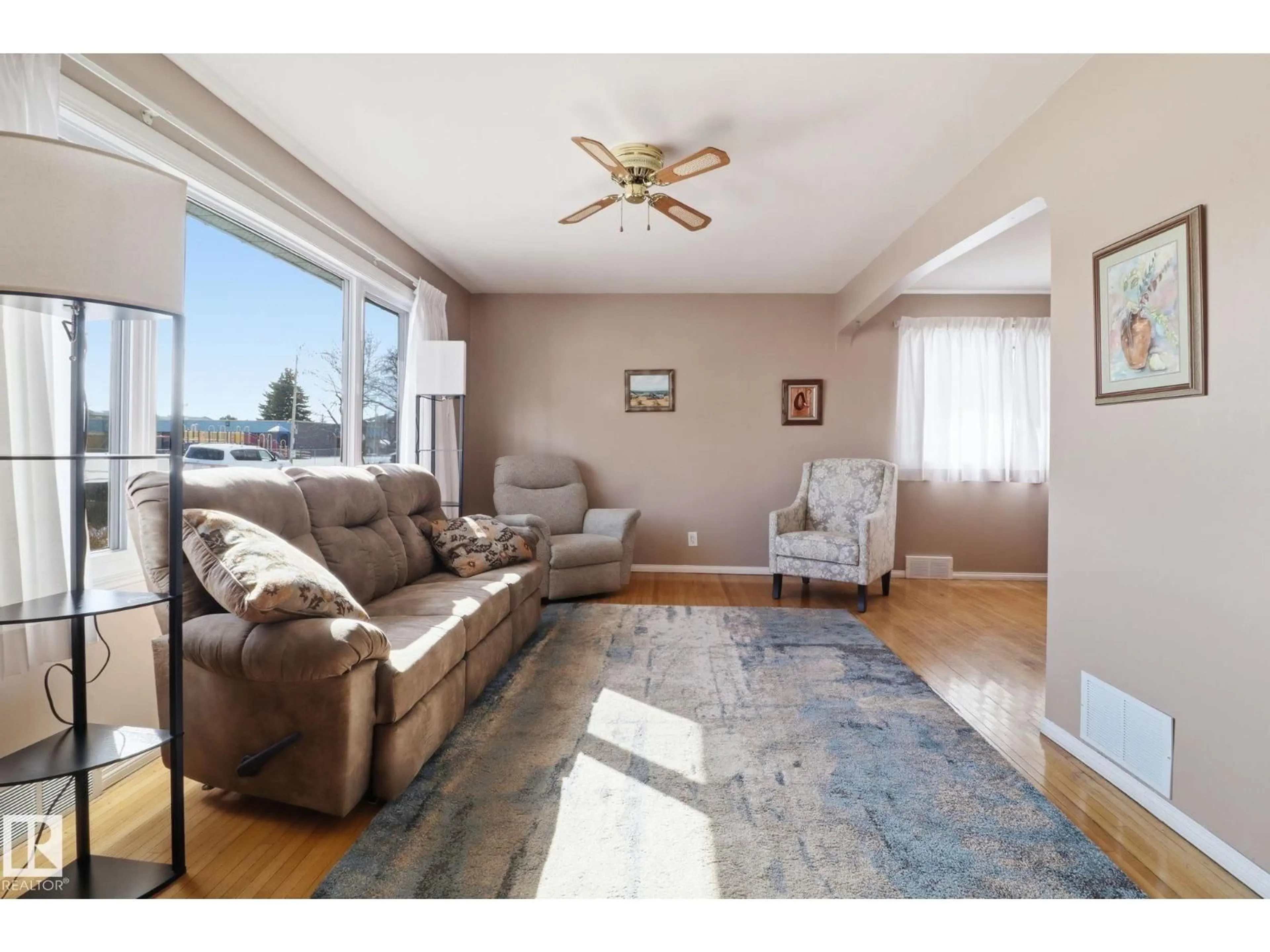 Living room with furniture, unknown for 4414 46 AV, Leduc Alberta T9E5V4