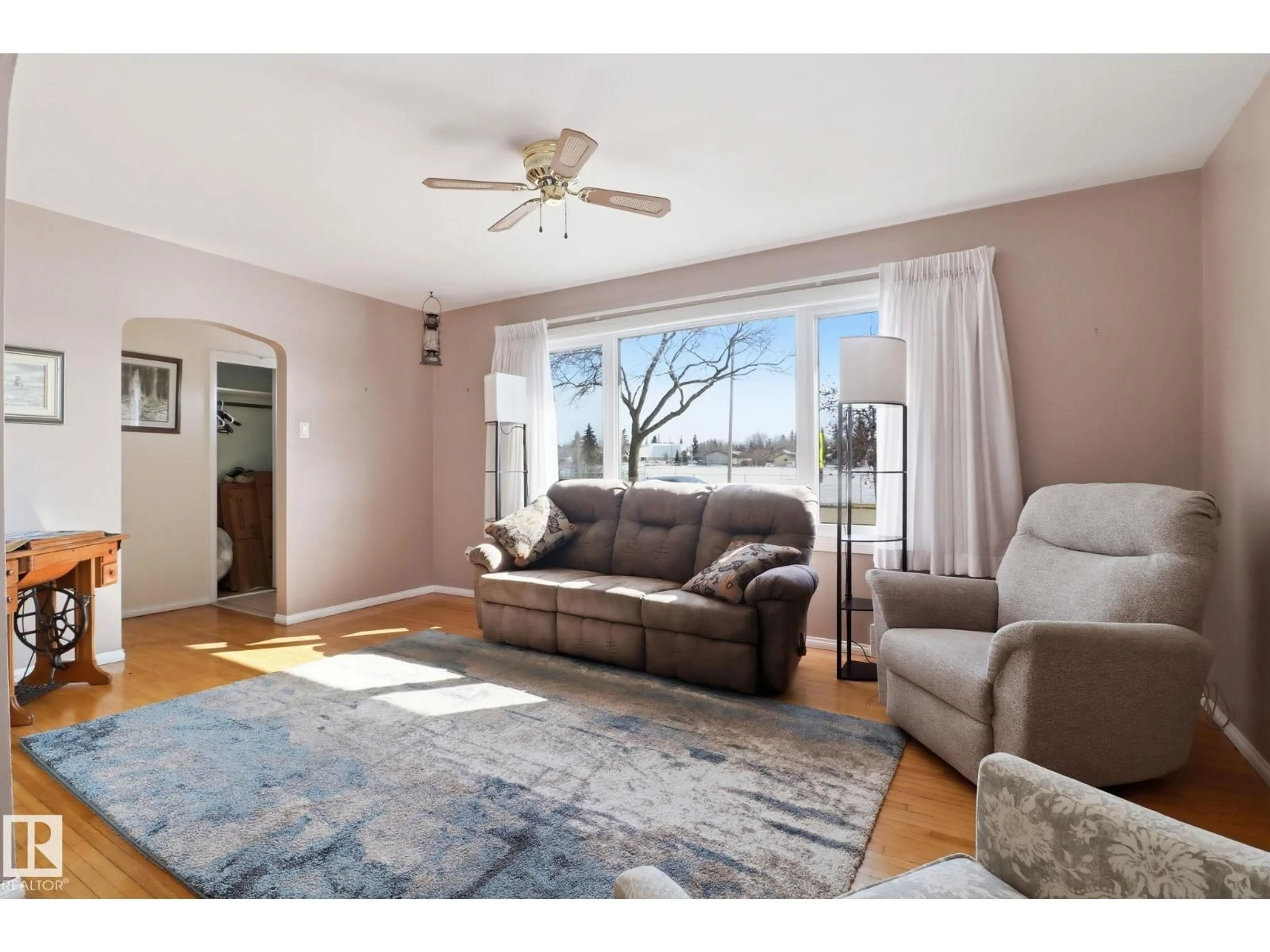 Living room with furniture, unknown for 4414 46 AV, Leduc Alberta T9E5V4
