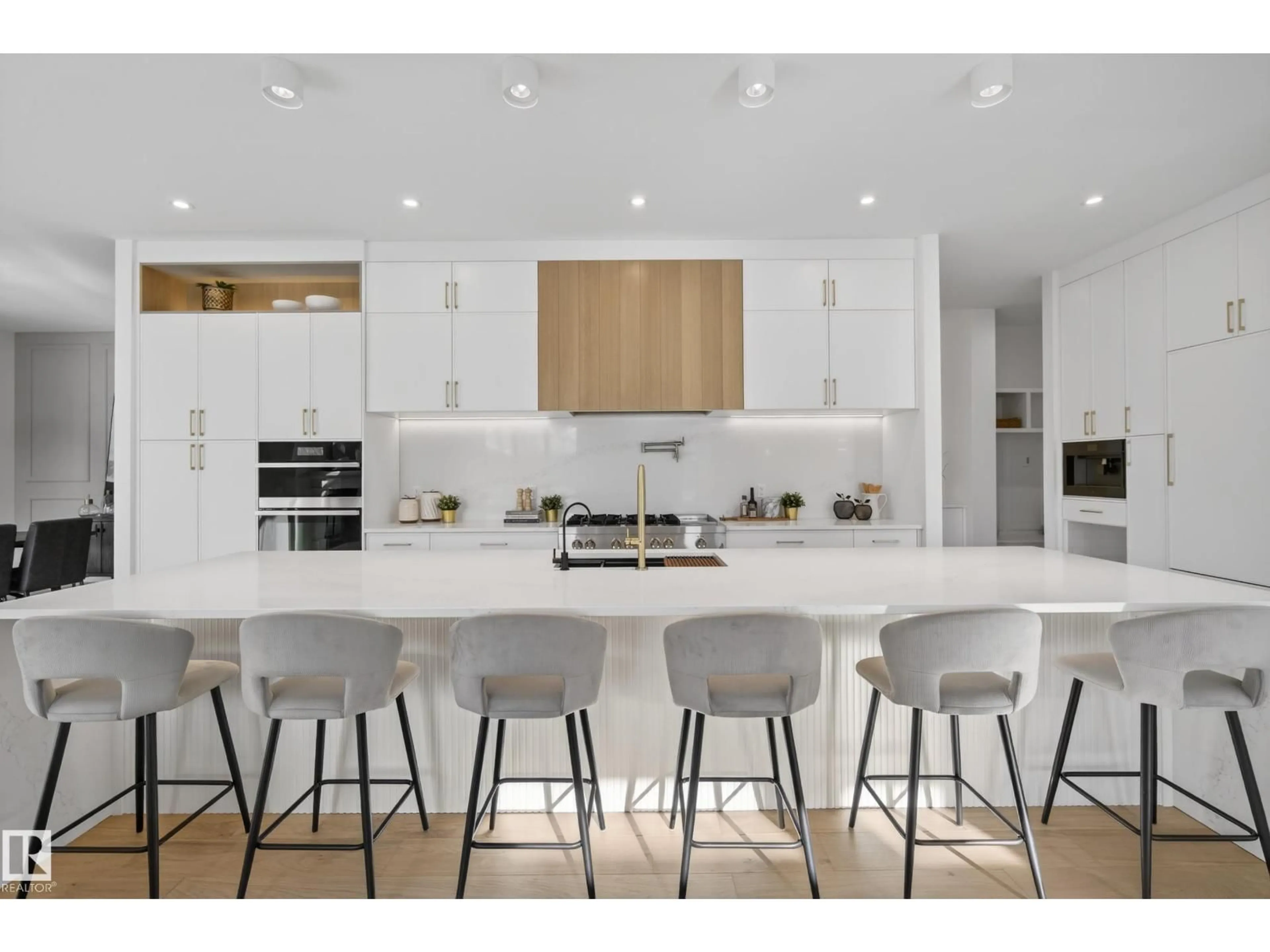 Contemporary kitchen, ceramic/tile floor for NW - 10342 138 ST, Edmonton Alberta T5N2J3