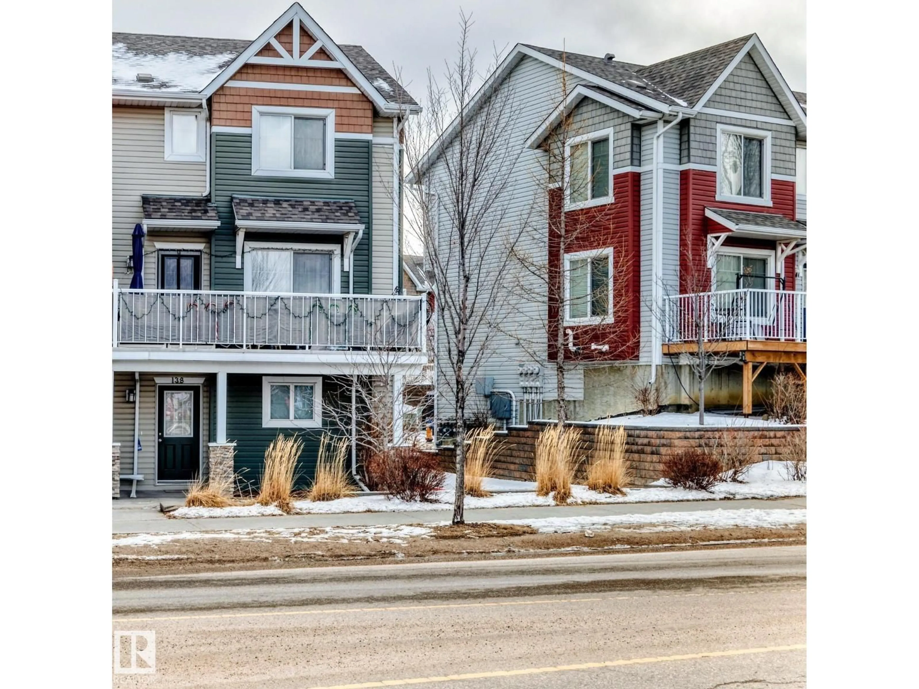 Home with vinyl exterior material, street for 655 - 138 TAMARACK RD, Edmonton Alberta T6T0N4