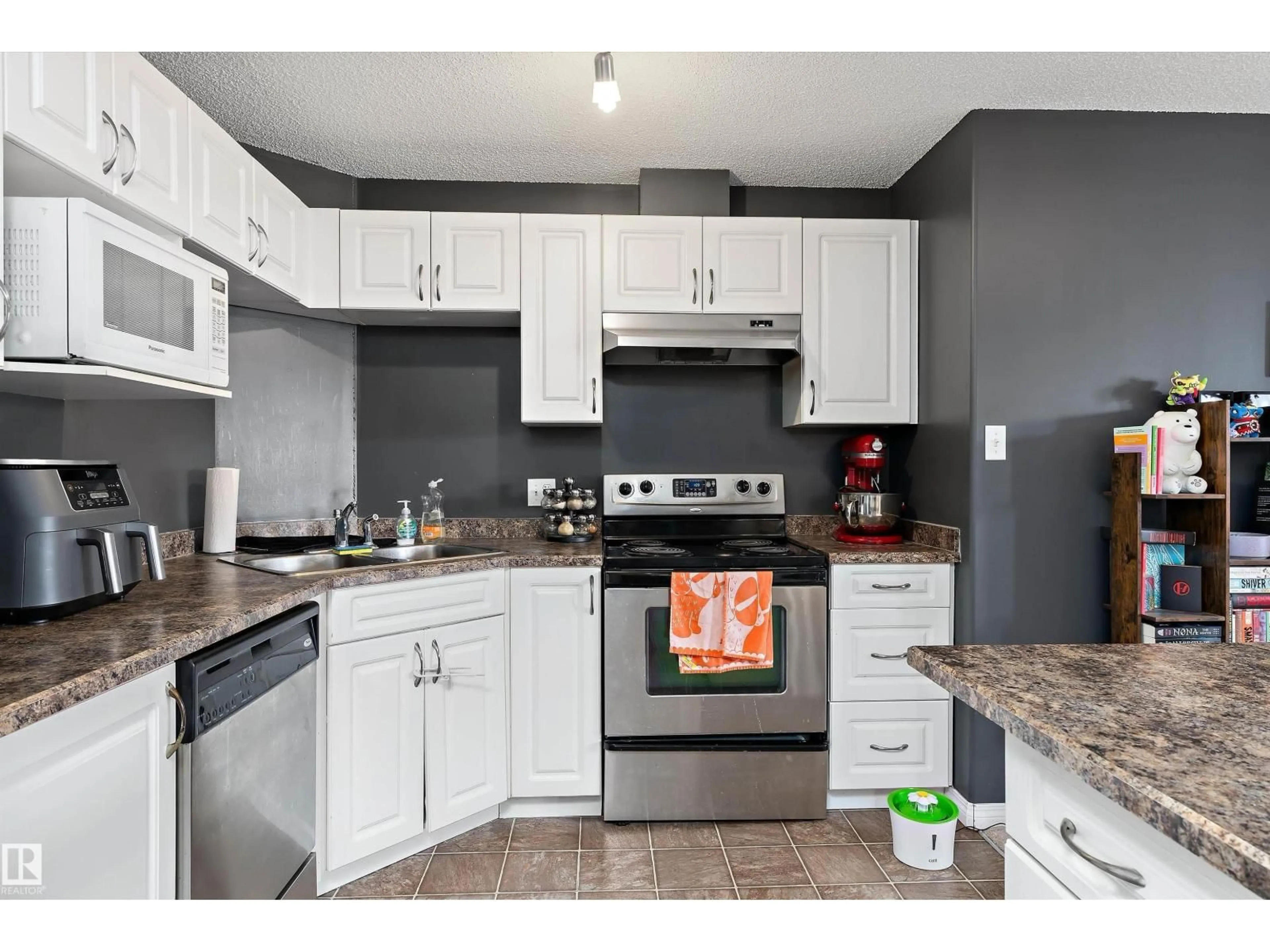 Standard kitchen, unknown for #1110 - 7339 SOUTH TERWILLEGAR DR, Edmonton Alberta T6R0E1