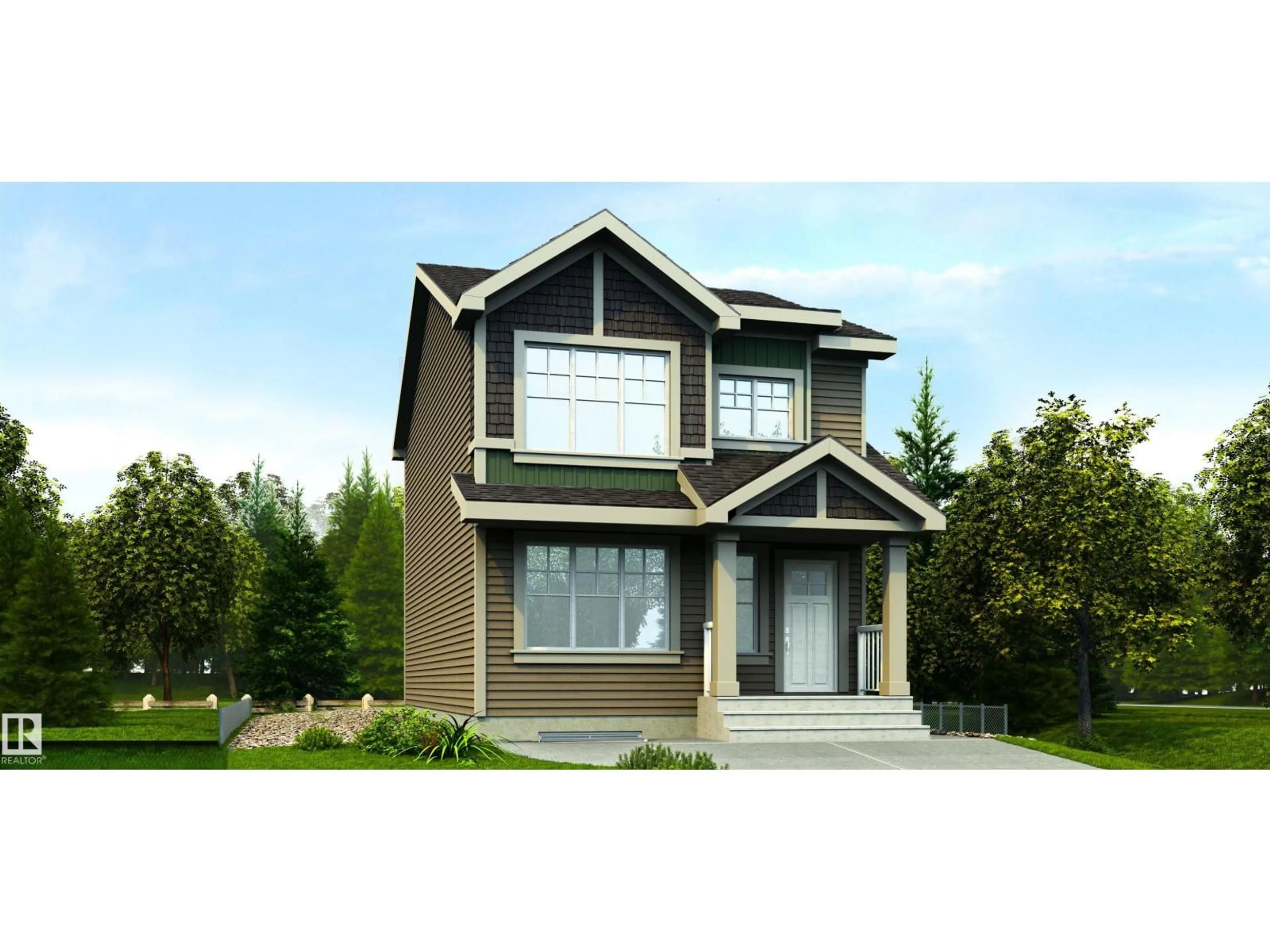 Home with vinyl exterior material, street for 119 SERENO LN, Fort Saskatchewan Alberta T8L0Z9