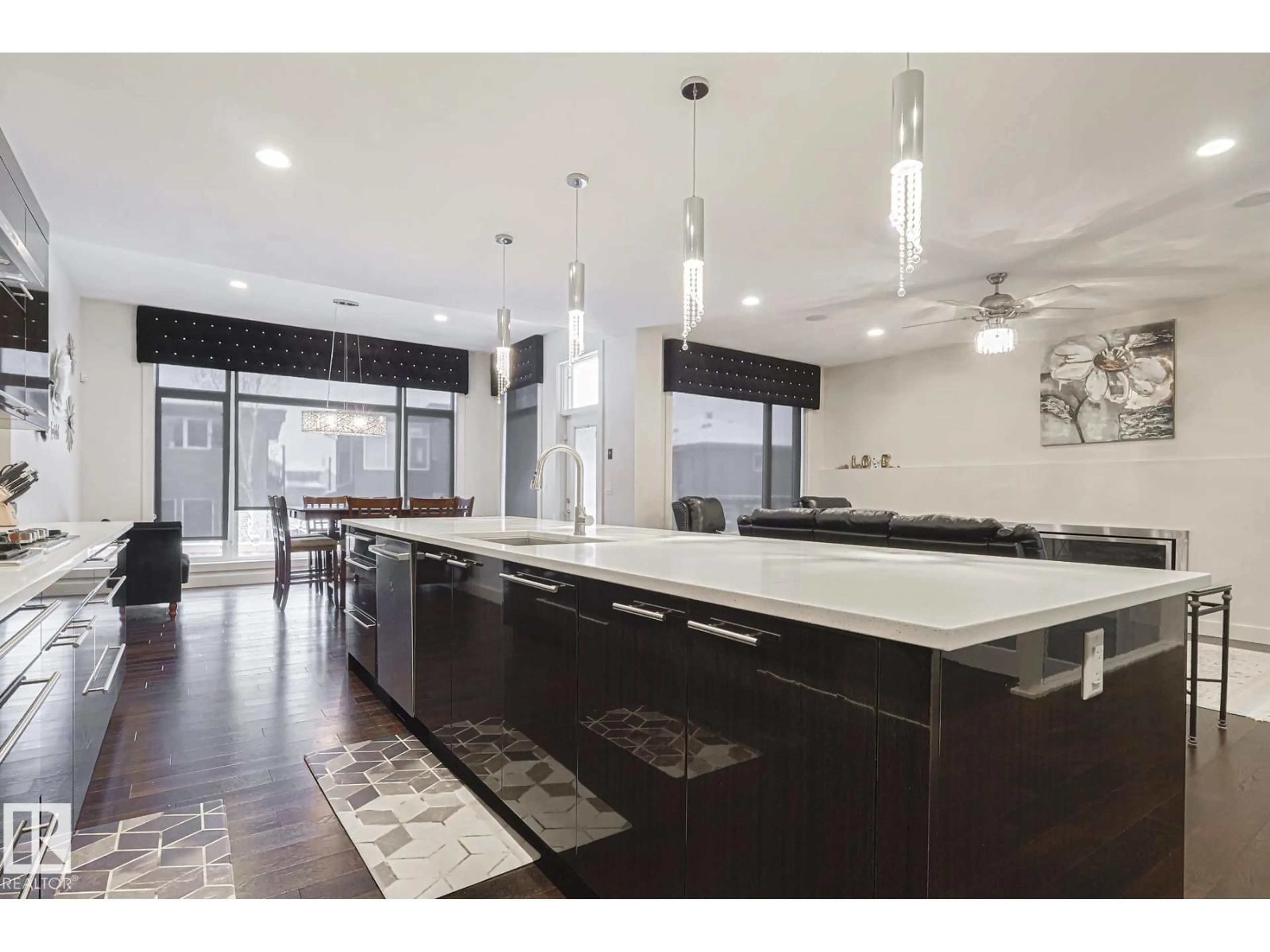 Open concept kitchen, unknown for GR SW - 1116 HAINSTOCK GREEN, Edmonton Alberta T6W2T8