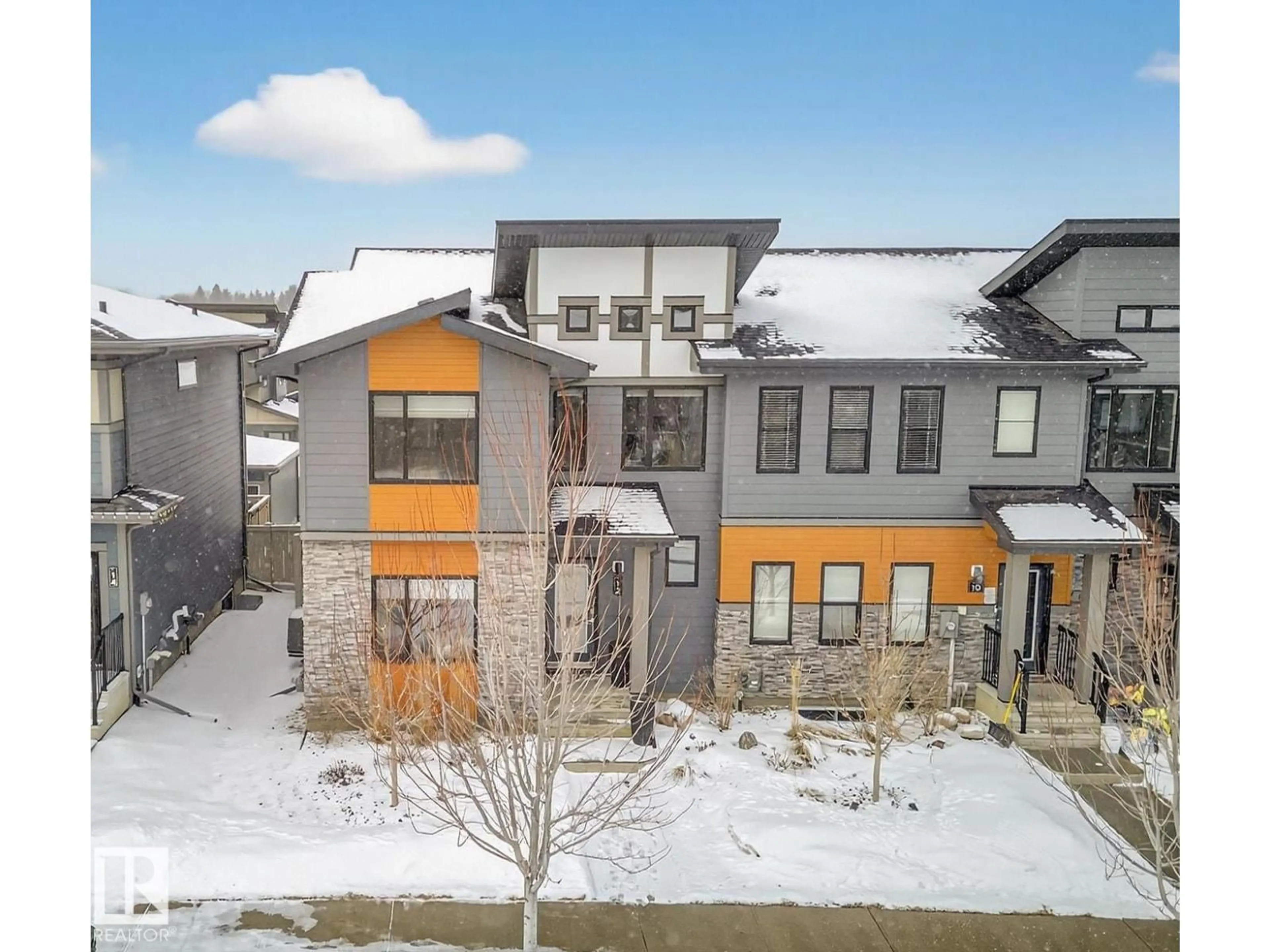 A pic from outside/outdoor area/front of a property/back of a property/a pic from drone, unknown for 12 AMESBURY WD, Sherwood Park Alberta T8B0B4