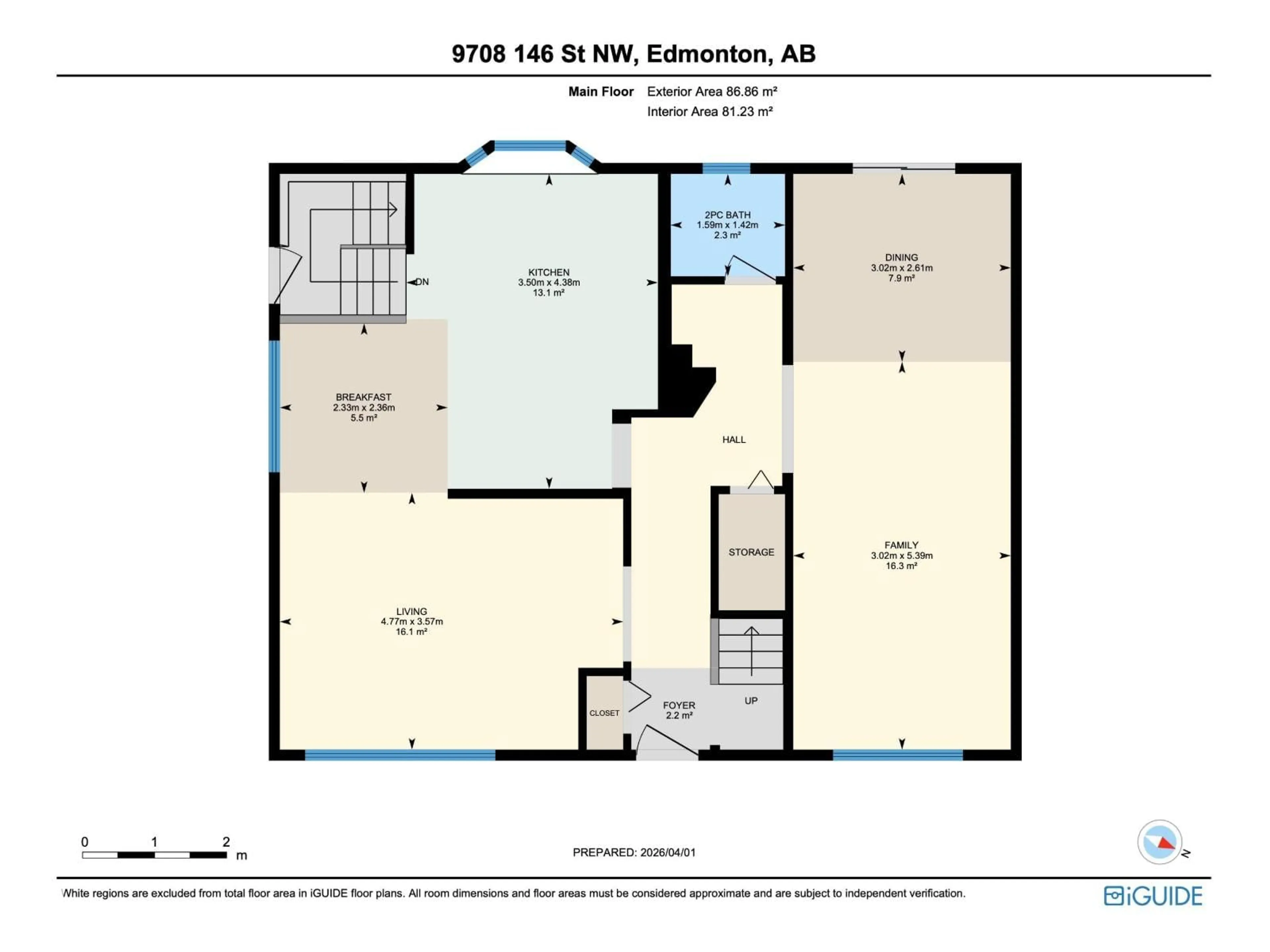 Floor plan for 9708 146 ST, Edmonton Alberta T5N2Z4