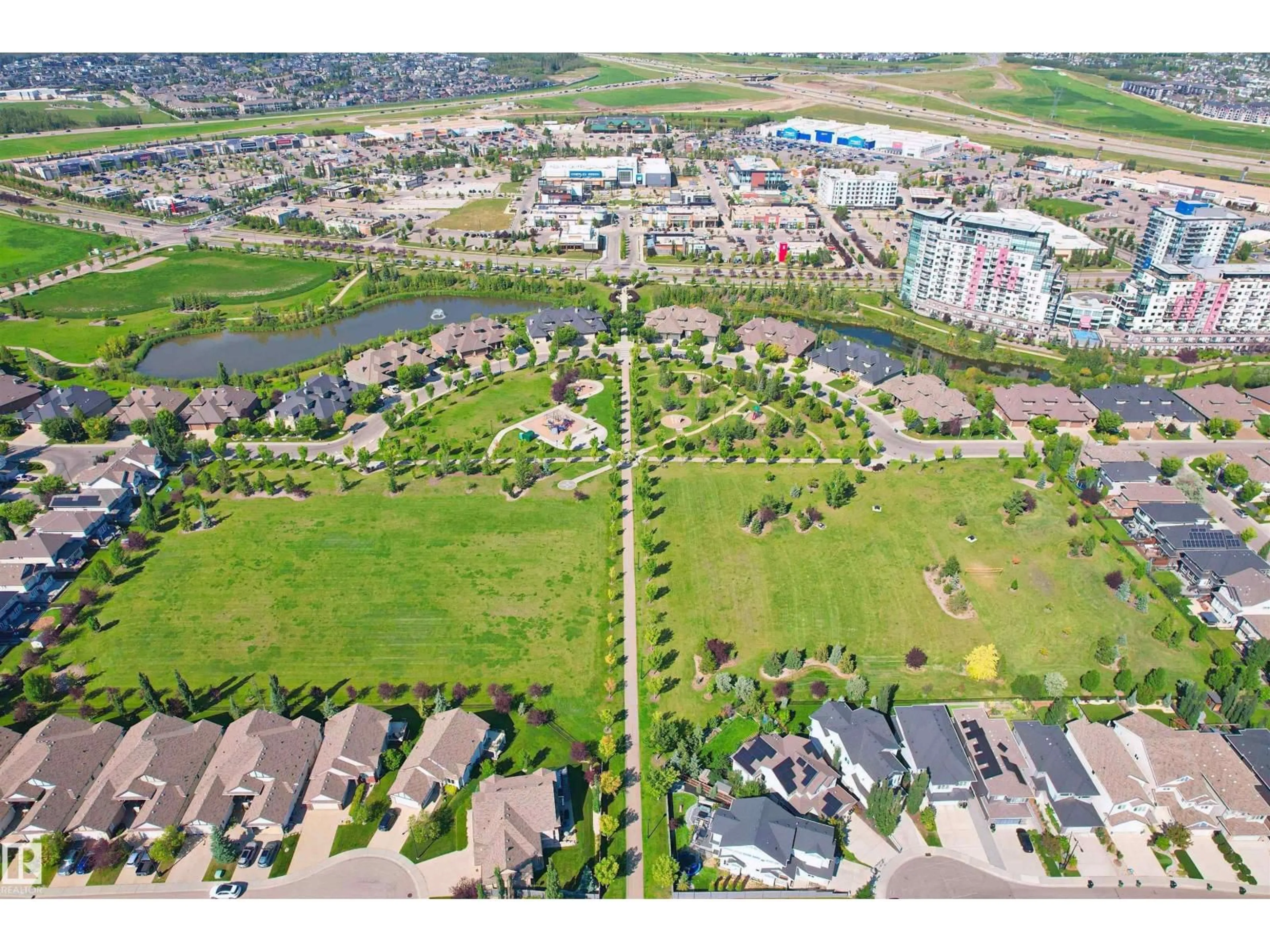A pic from outside/outdoor area/front of a property/back of a property/a pic from drone, unknown for SW - 805 ARMITAGE WD, Edmonton Alberta T6W0H3