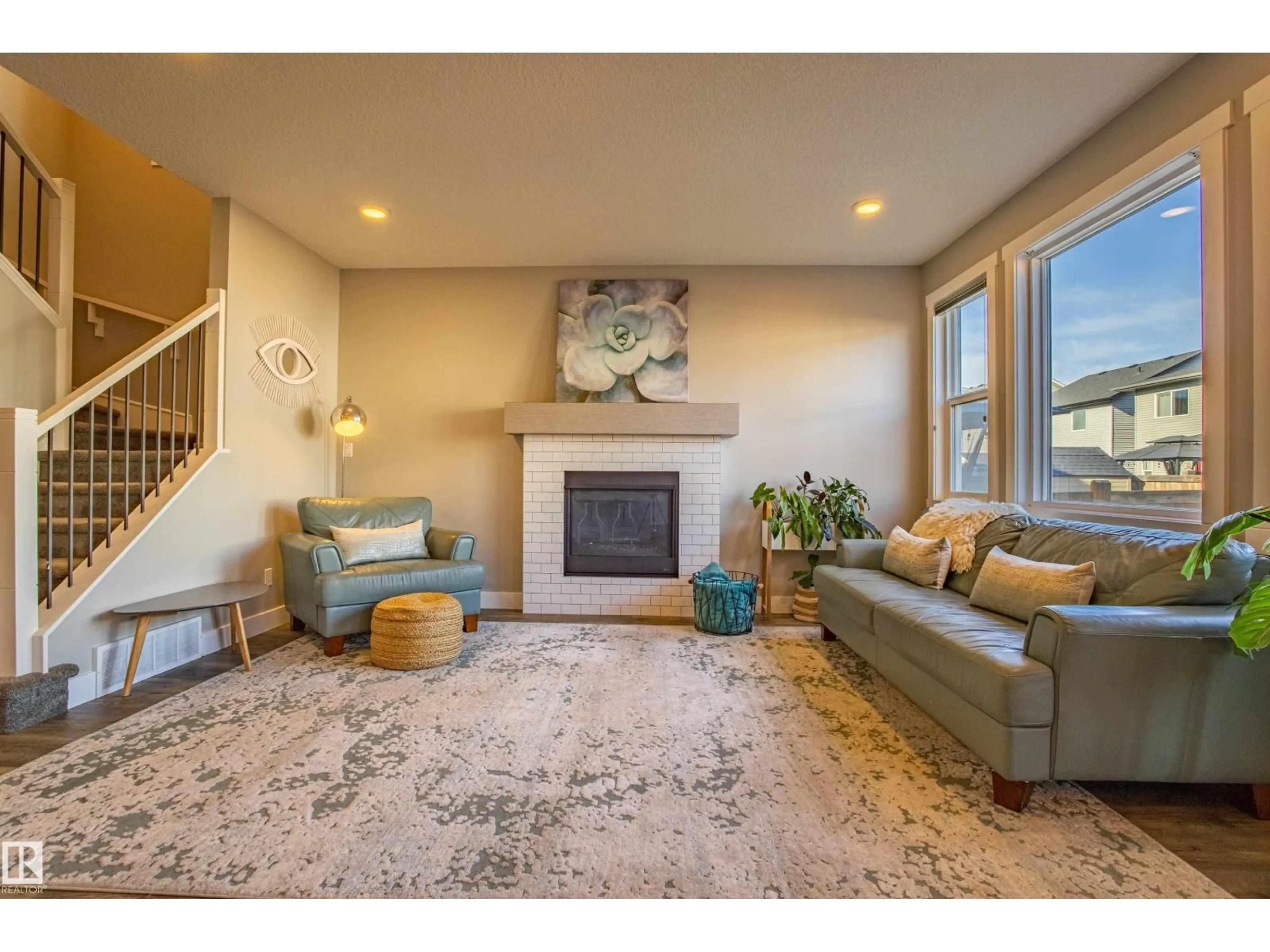 Living room with furniture, unknown for NW - 9815 225 ST, Edmonton Alberta T5T7C1