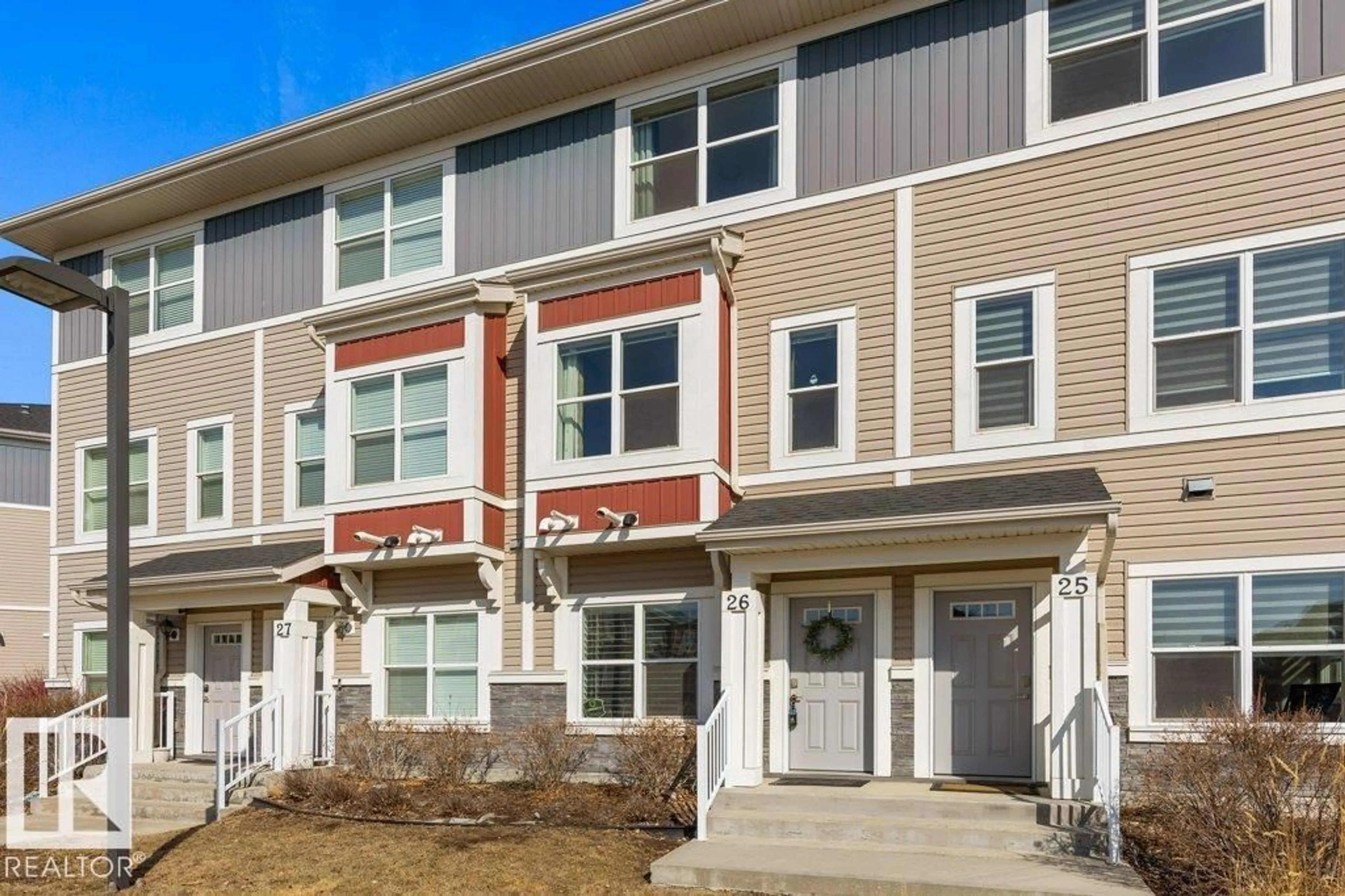 Home with vinyl exterior material, street for #26 - 3710 ALLAN DR, Edmonton Alberta T6W2C4