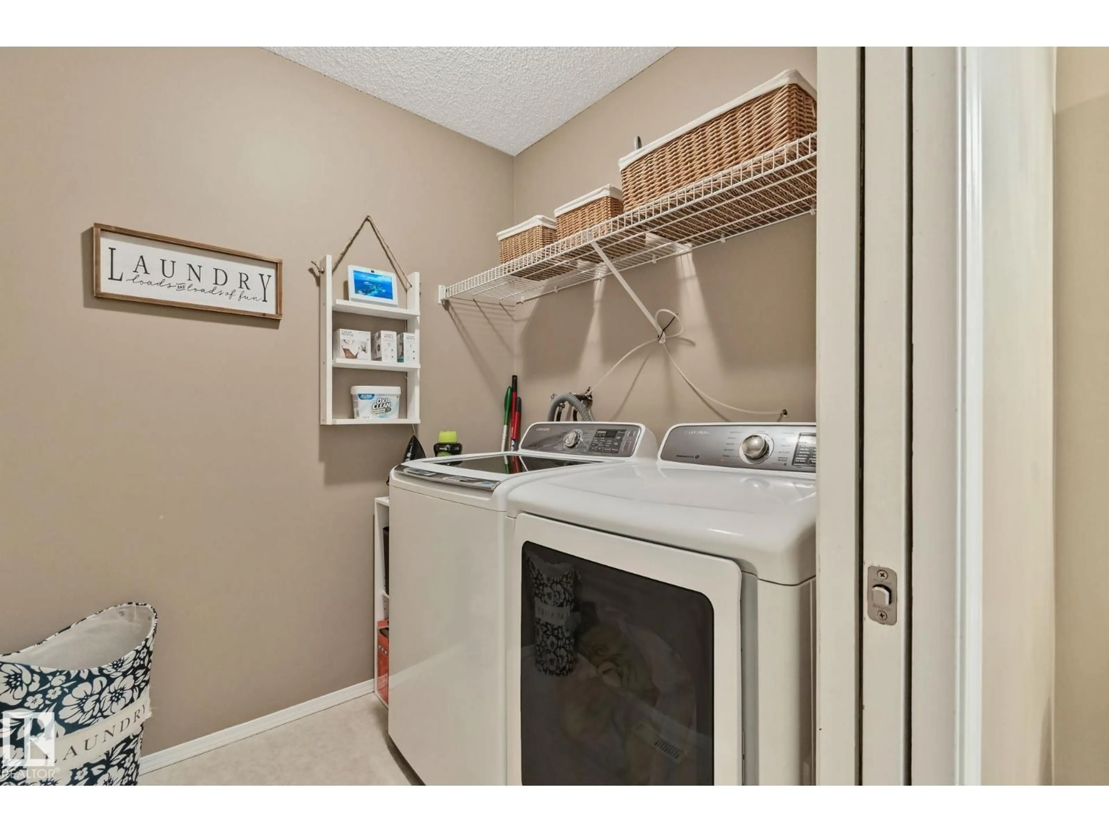 Laundry room for 15117 MILLER BV, Edmonton Alberta T5Y3A1