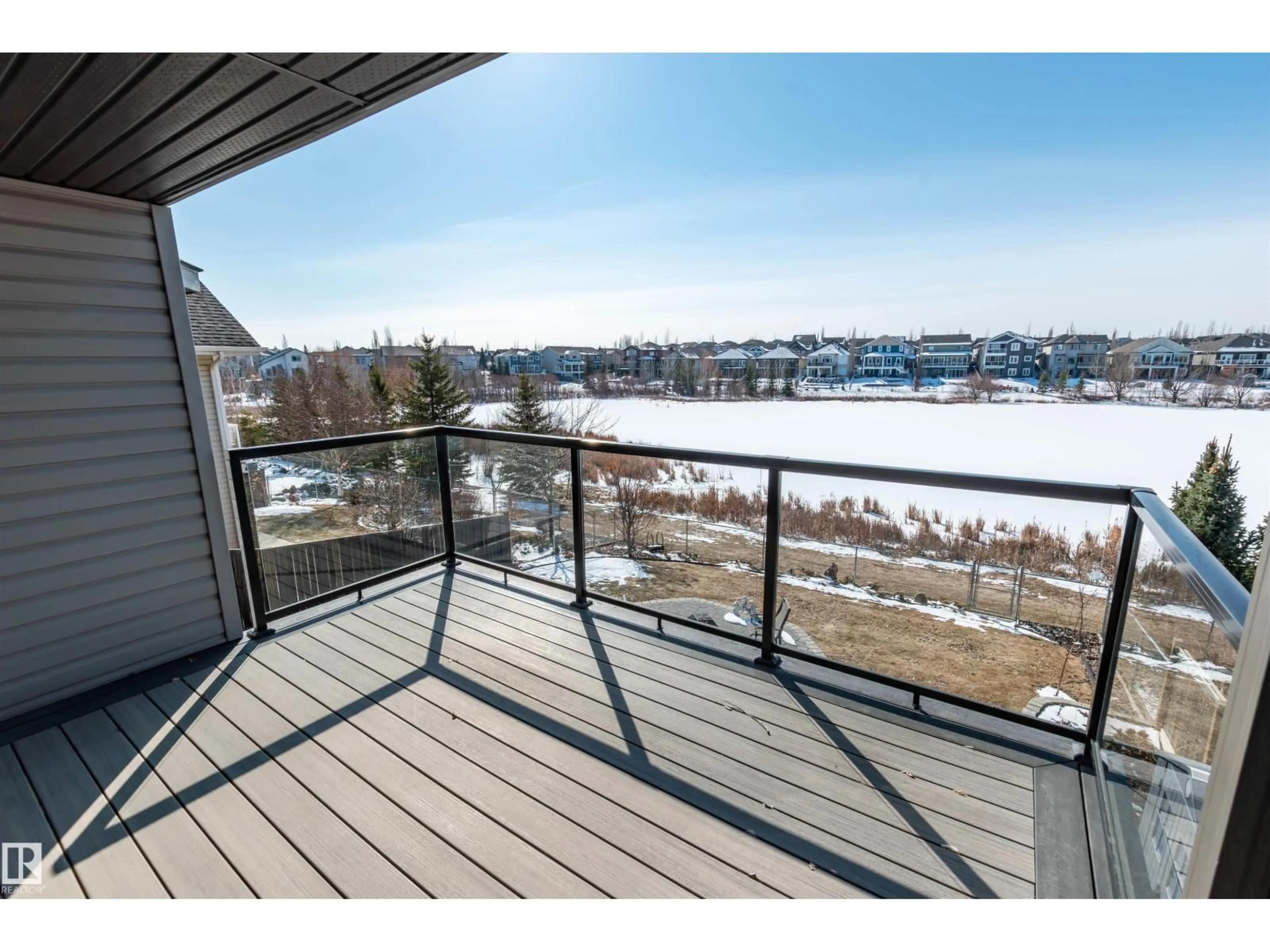 Balcony in the apartment, water/lake/river/ocean view for 466 CHURCHILL CR, Sherwood Park Alberta T8H0R9