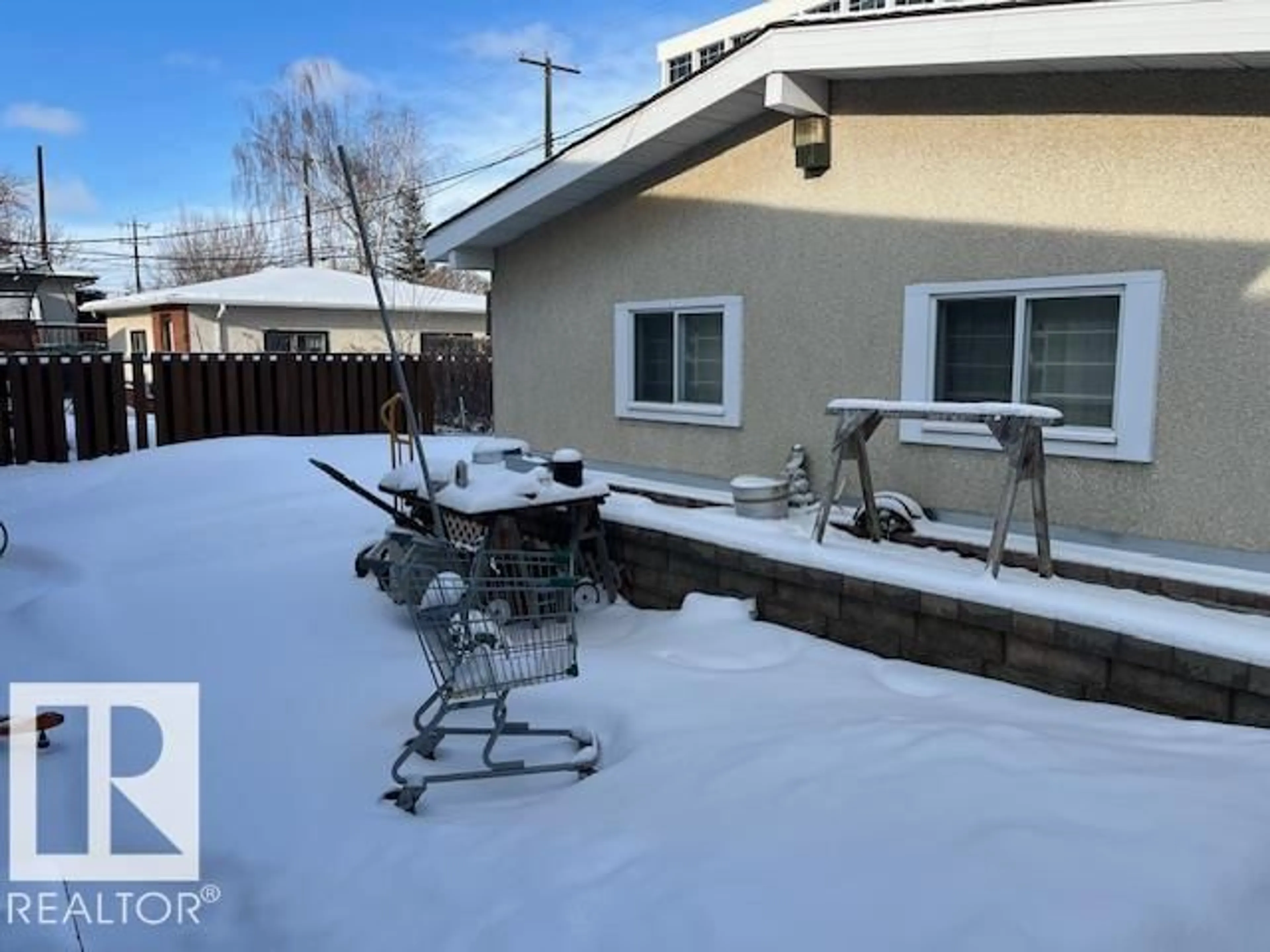 Patio, street for 11003 144 ST, Edmonton Alberta T5N2W4
