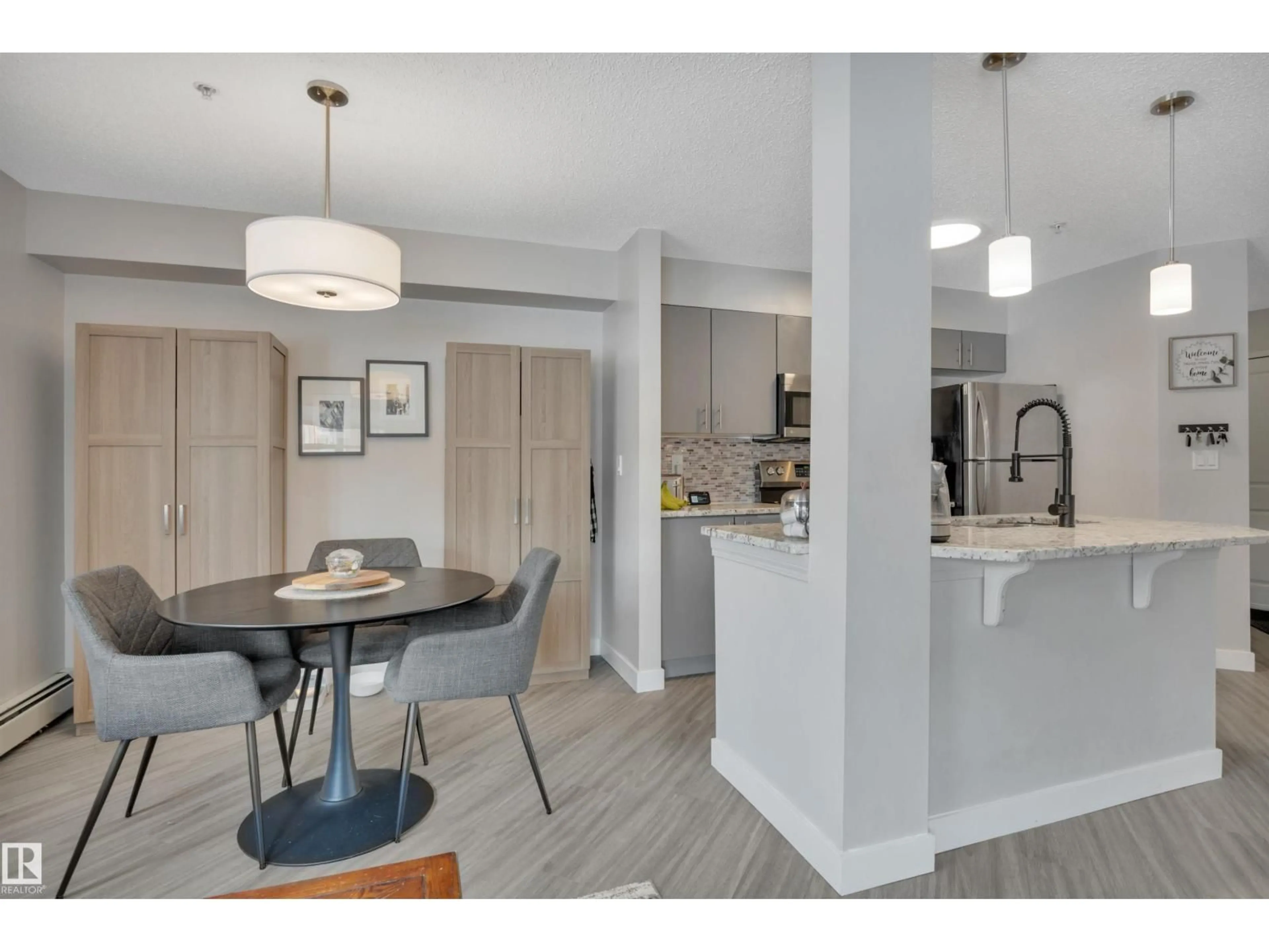 Open concept kitchen, unknown for #110 - 11453 ELLERSLIE RD, Edmonton Alberta T6W1T3