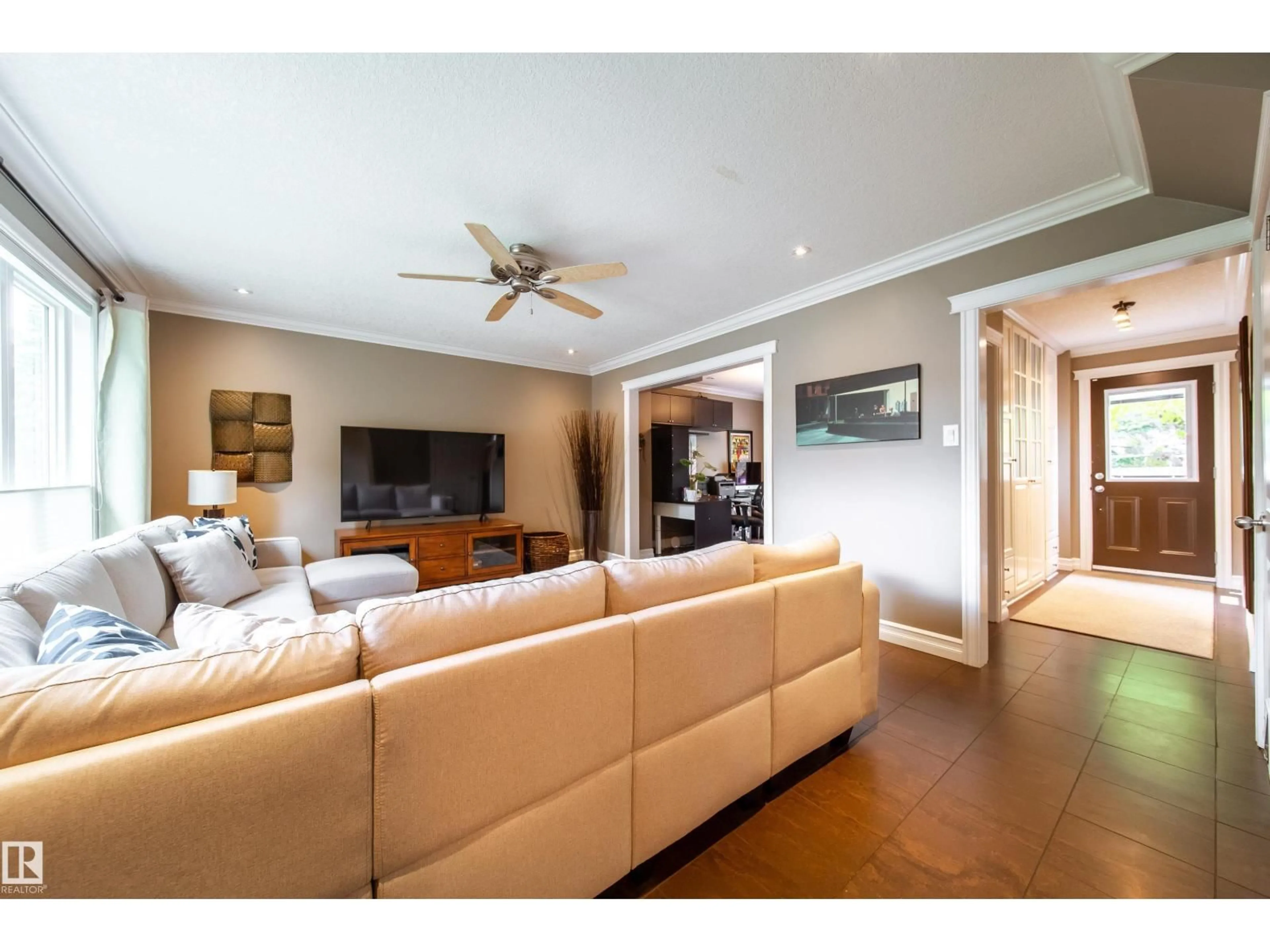 Living room with furniture, unknown for 4128 125 ST, Edmonton Alberta T6J2A3