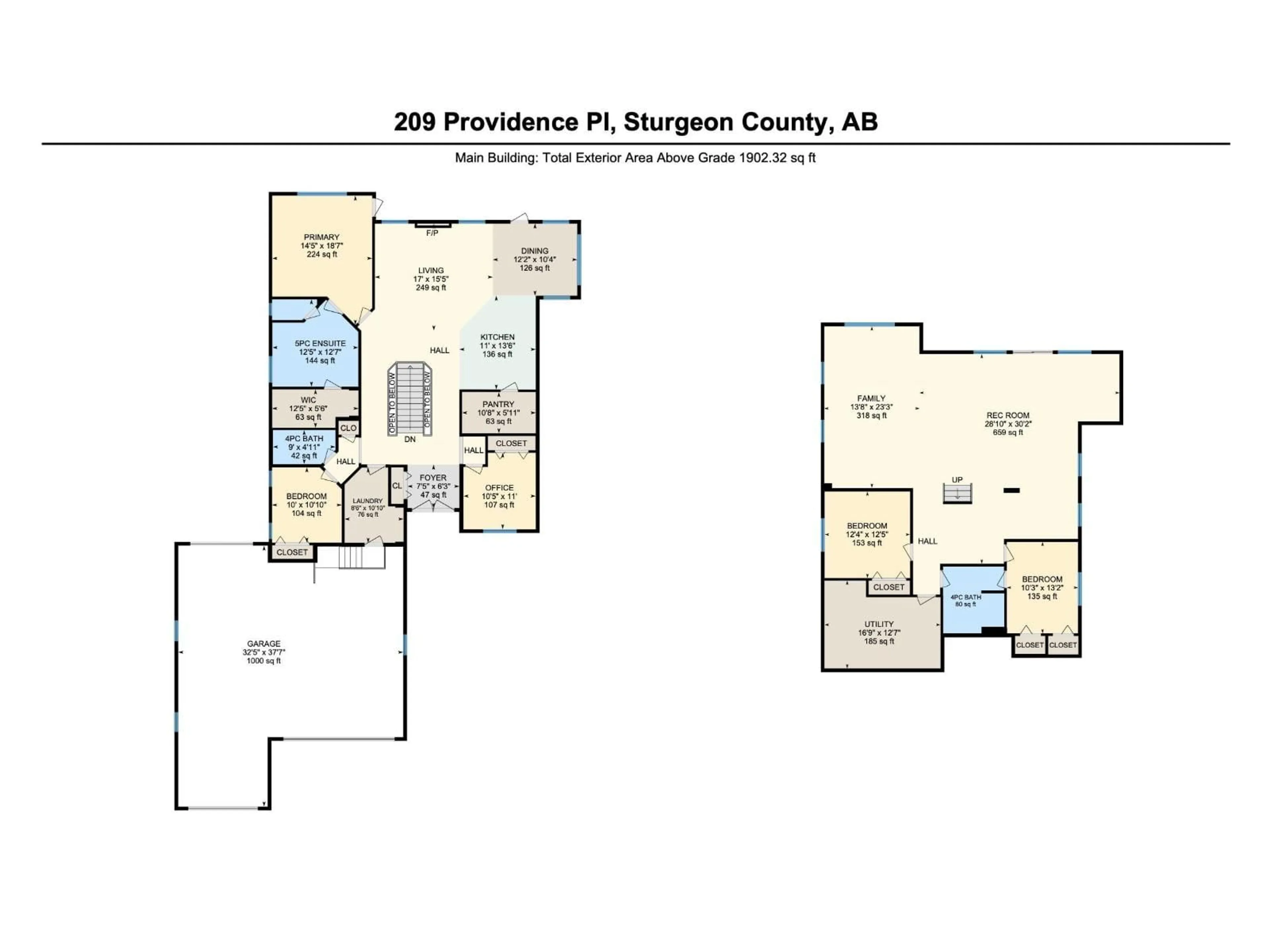 Floor plan for 209 - 26023 TWP ROAD 544, Rural Sturgeon County Alberta T8T0E4