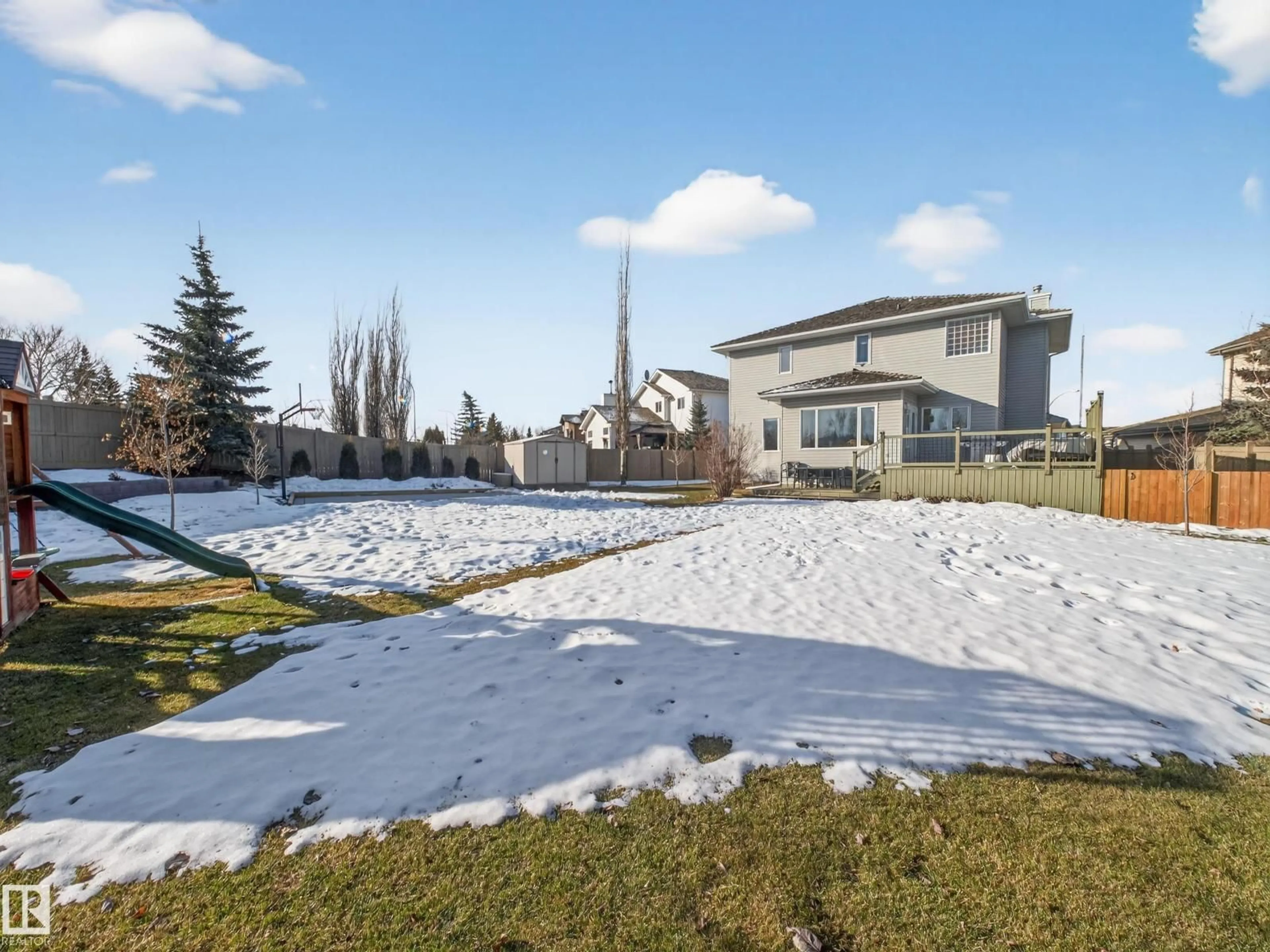 A pic from outside/outdoor area/front of a property/back of a property/a pic from drone, mountain view for 30 NOTTINGHAM, Sherwood Park Alberta T8A5Z7