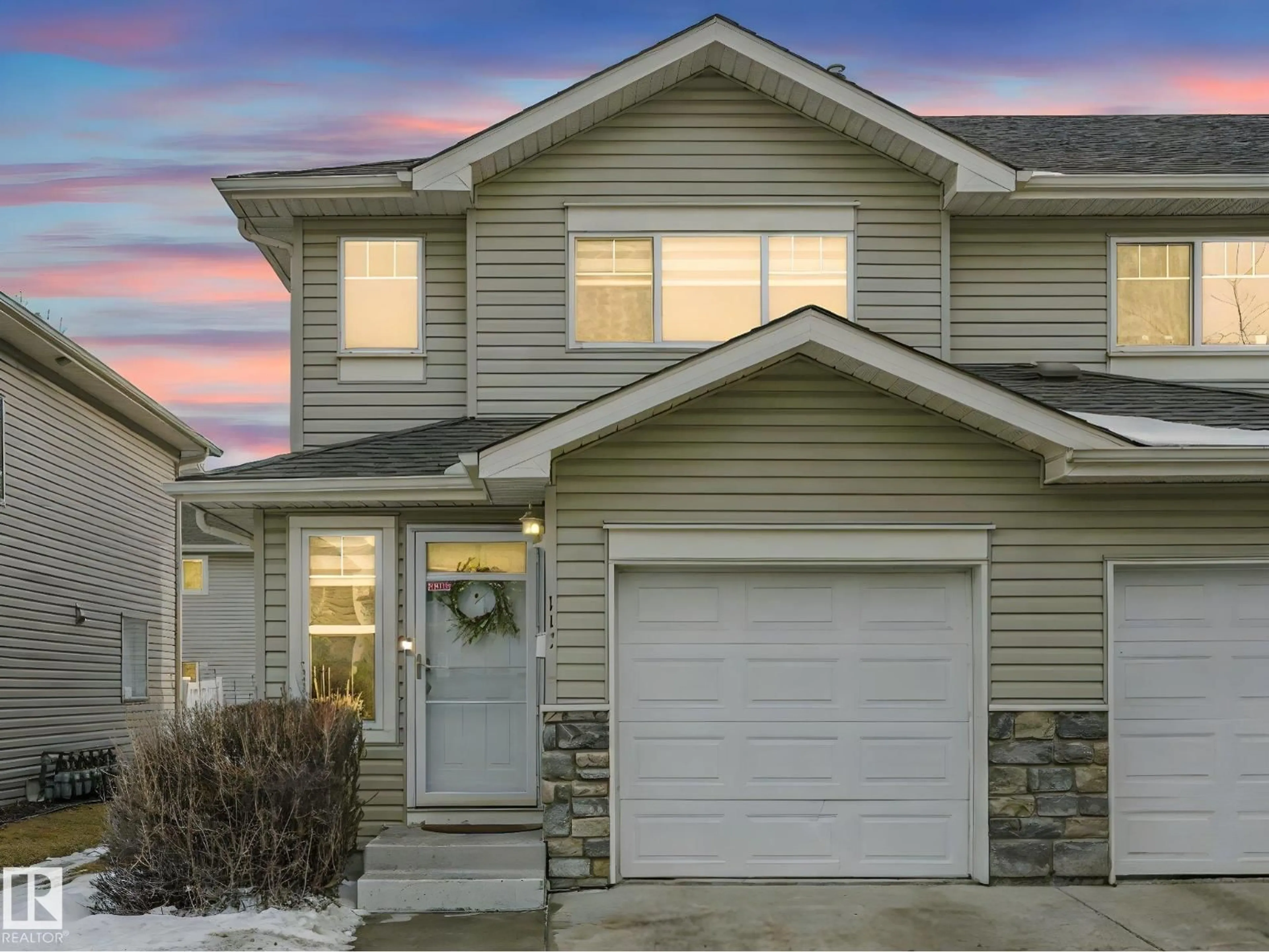 Home with vinyl exterior material, street for 230 - 117 EDWARDS DR, Edmonton Alberta T6X1G7