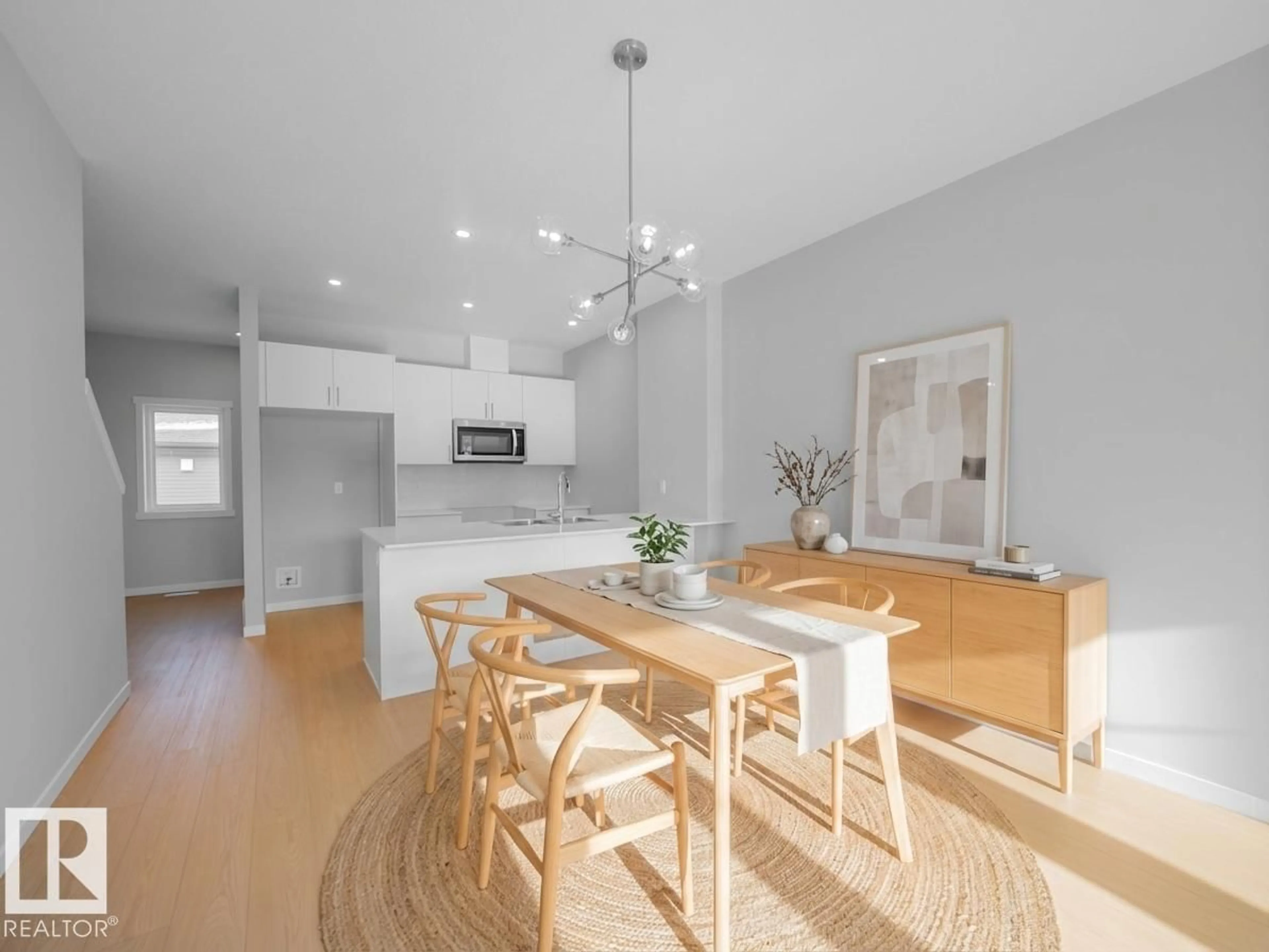 Open concept kitchen, unknown for 7230 ROSENTHAL DR, Edmonton Alberta T5T7W9