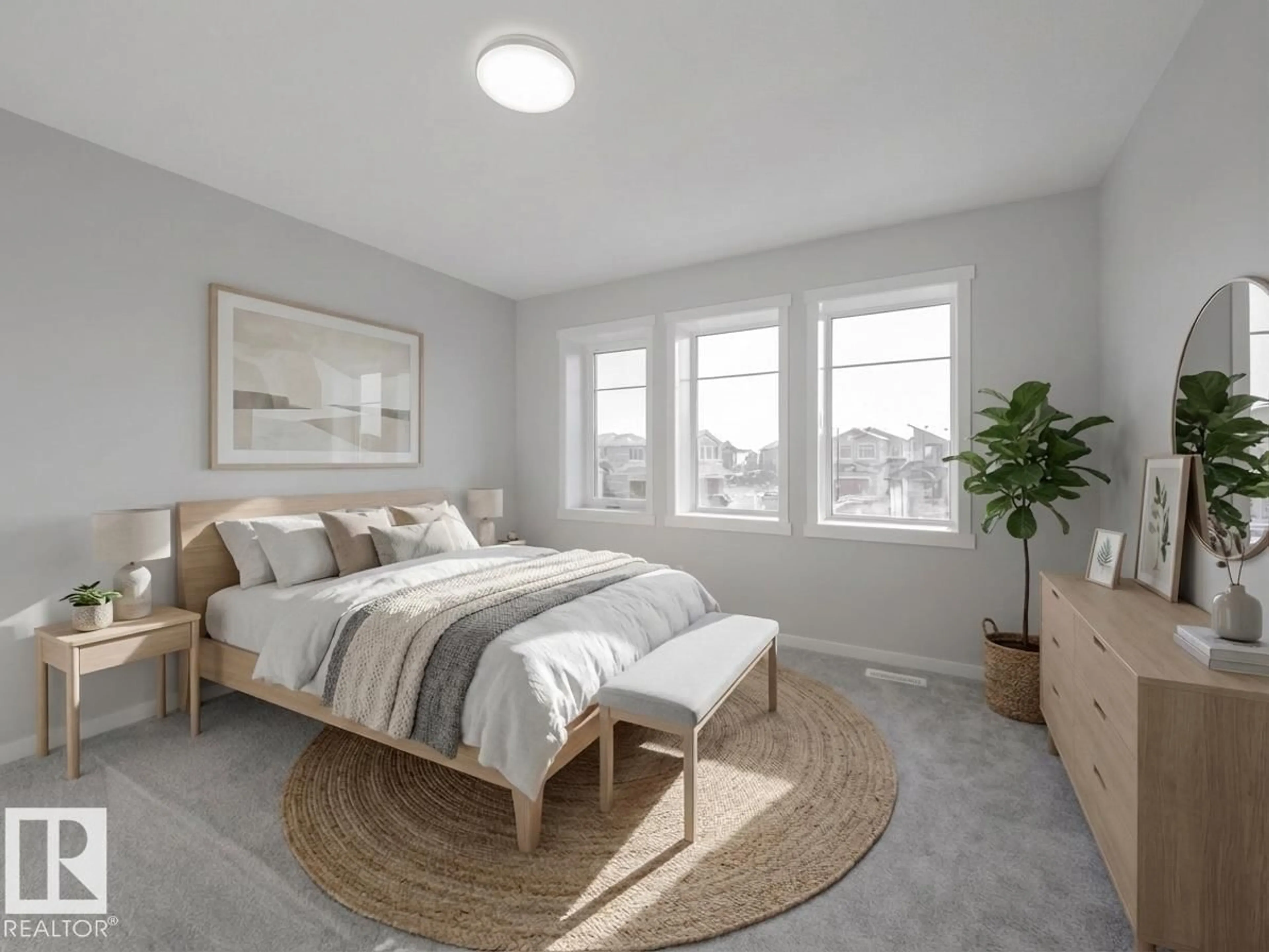 Bedroom with bed, unknown for 7230 ROSENTHAL DR, Edmonton Alberta T5T7W9