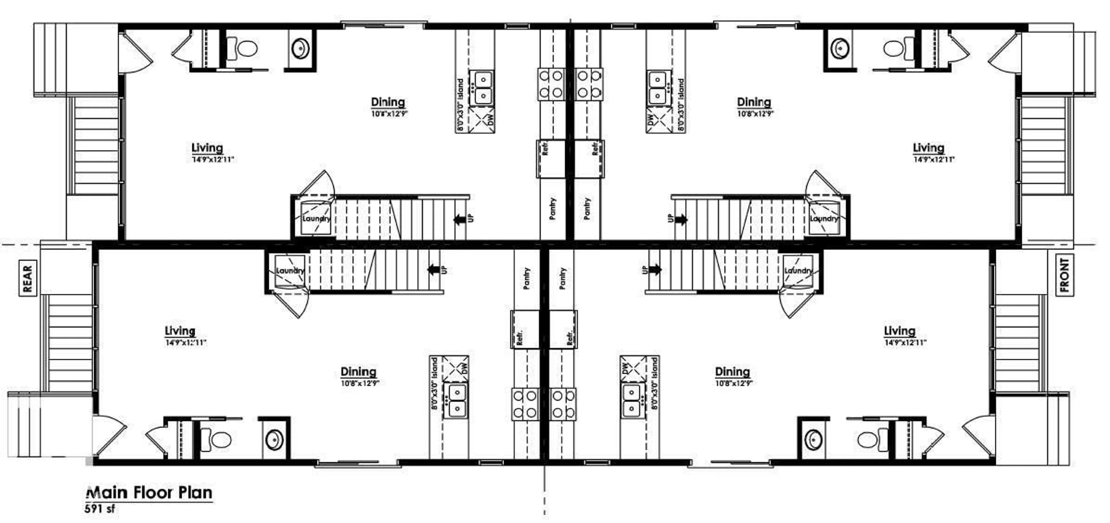 Floor plan for NW - 11327 122 ST, Edmonton Alberta T5M0B6
