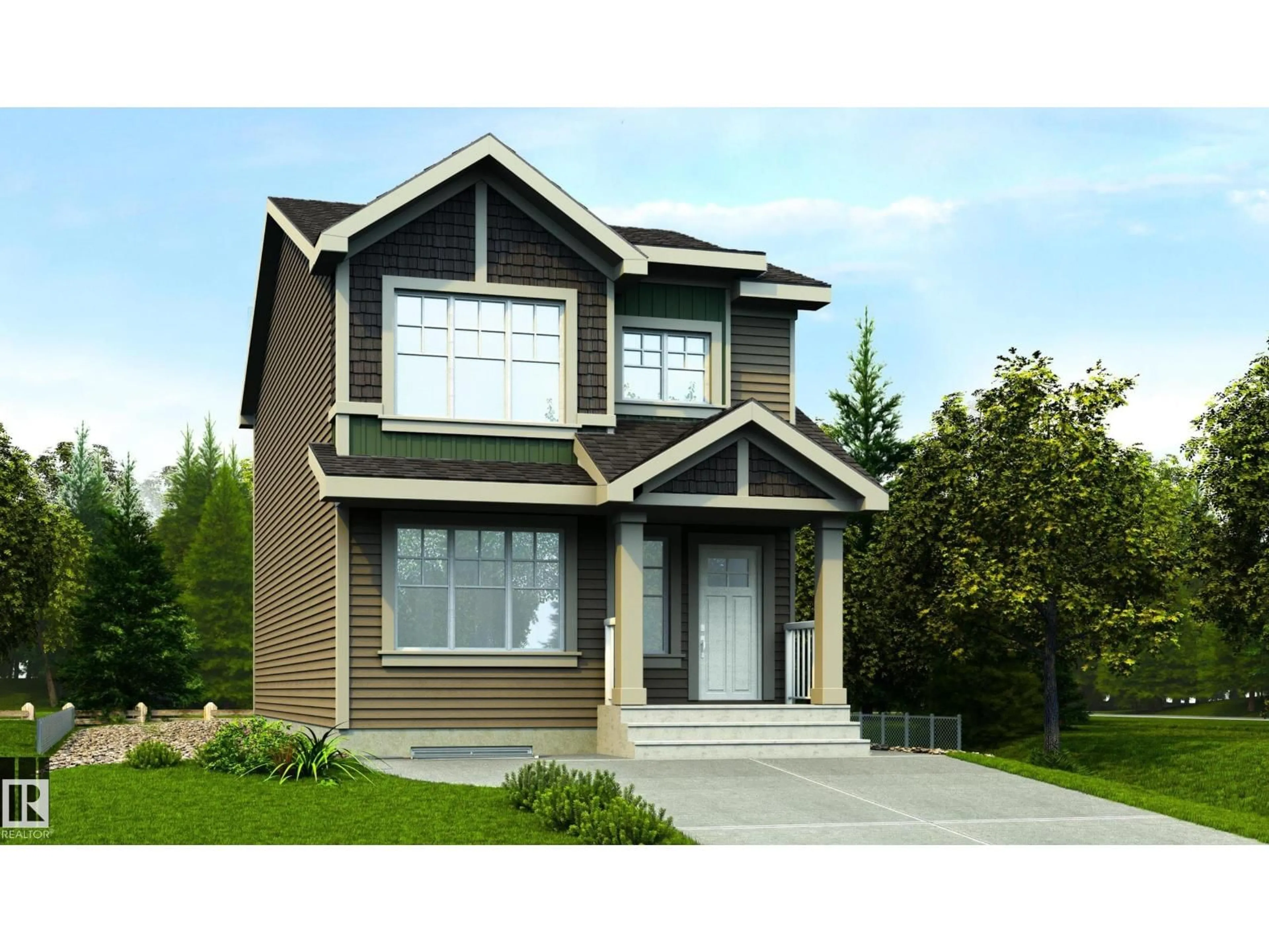 Home with vinyl exterior material, street for 1003 ASTER BV, Edmonton Alberta T6T2W8