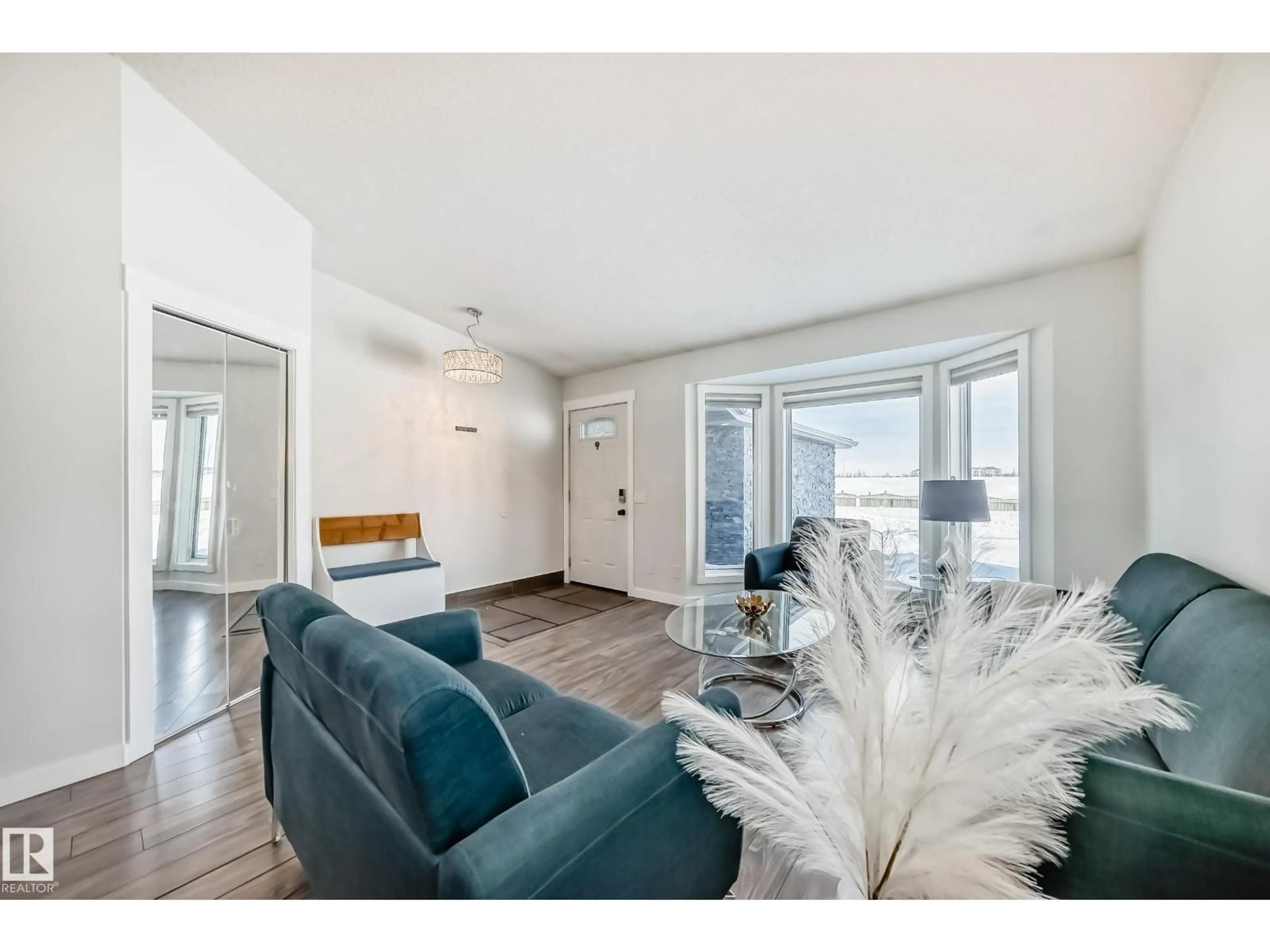 Living room with furniture, unknown for NW - 7011 190B ST, Edmonton Alberta T5T5Z6