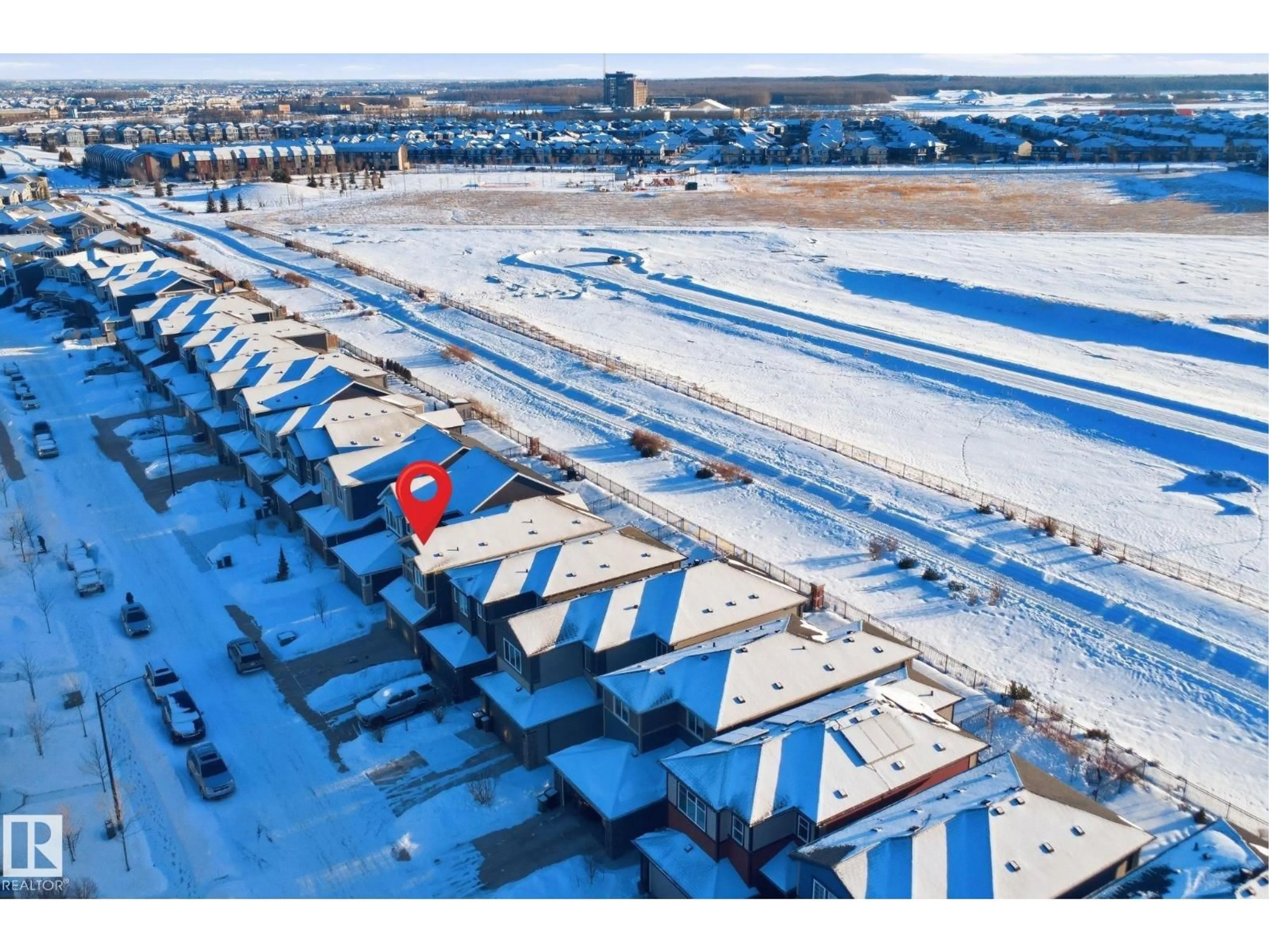A pic from outside/outdoor area/front of a property/back of a property/a pic from drone, building for NW - 8624 223 ST, Edmonton Alberta T5T7L6