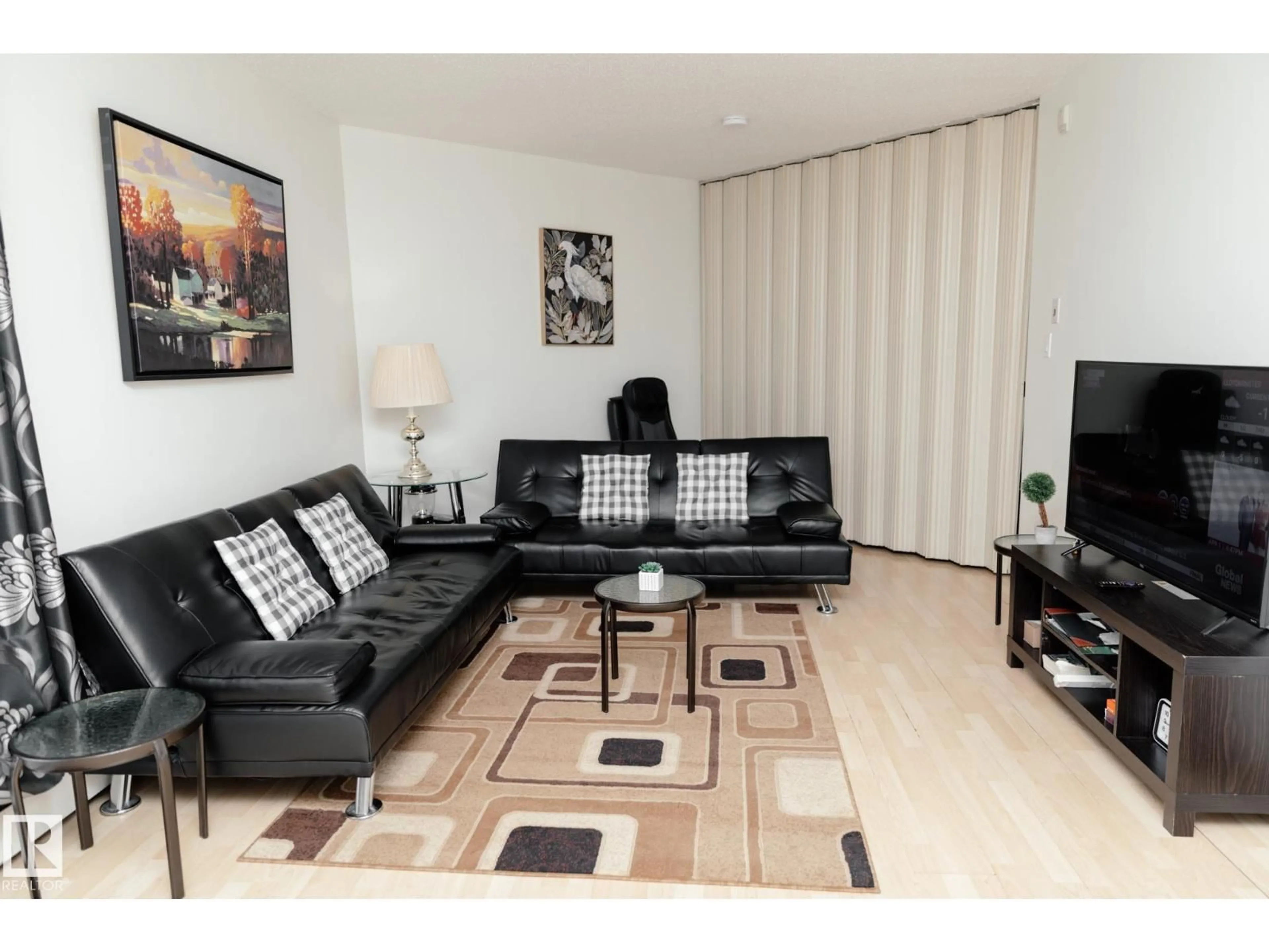 Living room with furniture, unknown for 42 - 11245 31 AV, Edmonton Alberta T6J3V5