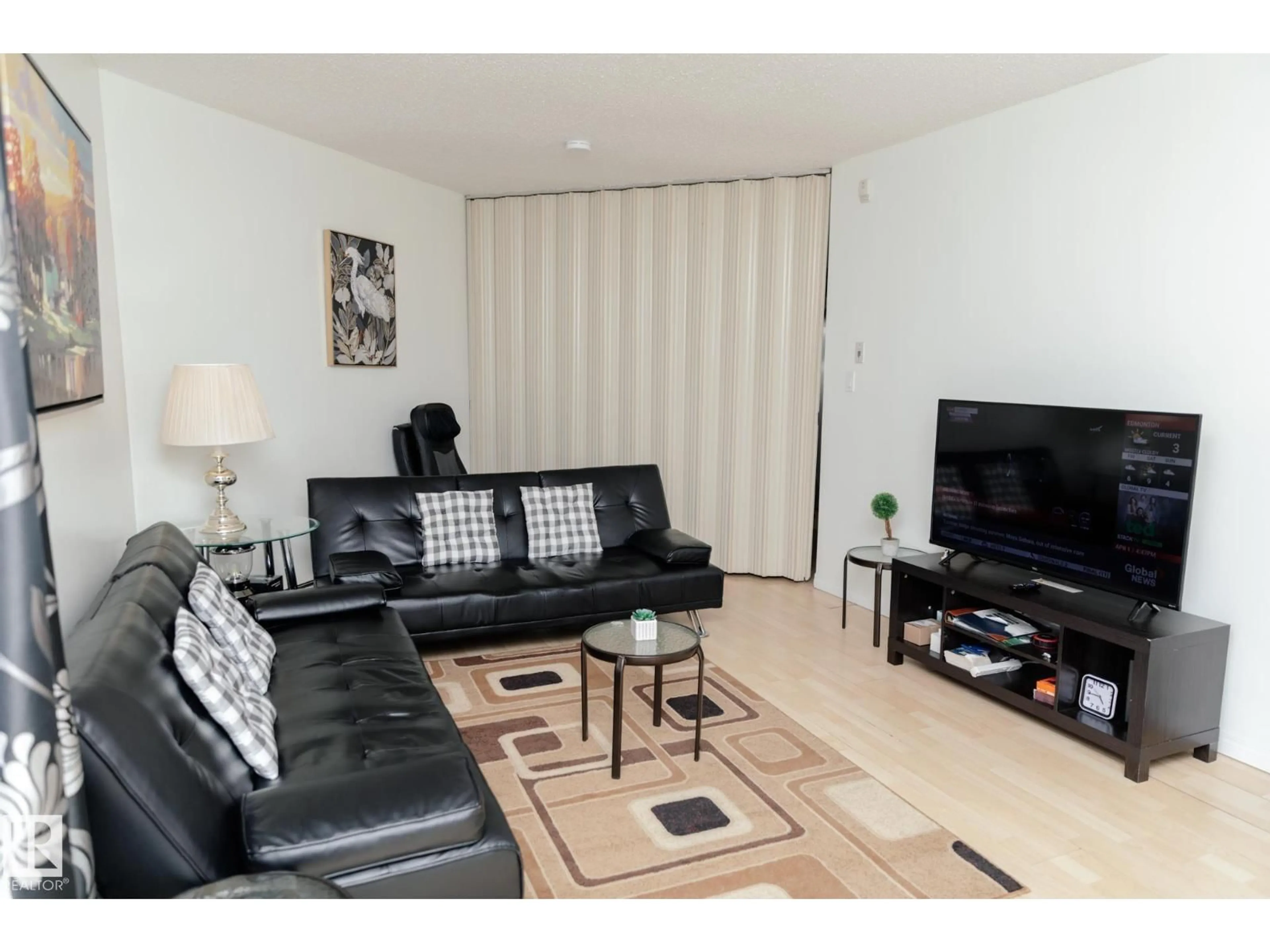 Living room with furniture, unknown for 42 - 11245 31 AV, Edmonton Alberta T6J3V5