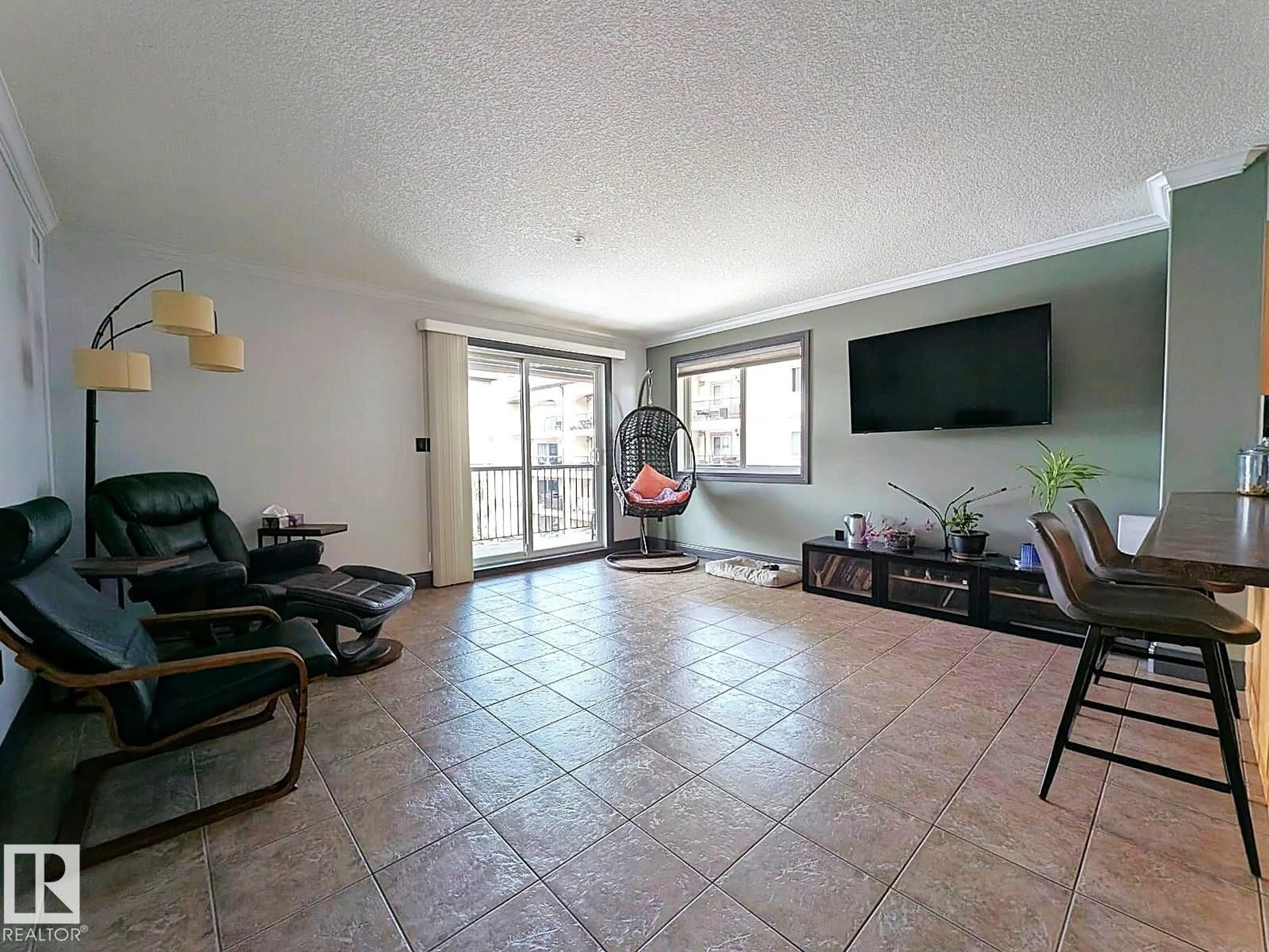 Living room with furniture, unknown for #324 - 13111 140 AV, Edmonton Alberta T6V0B1