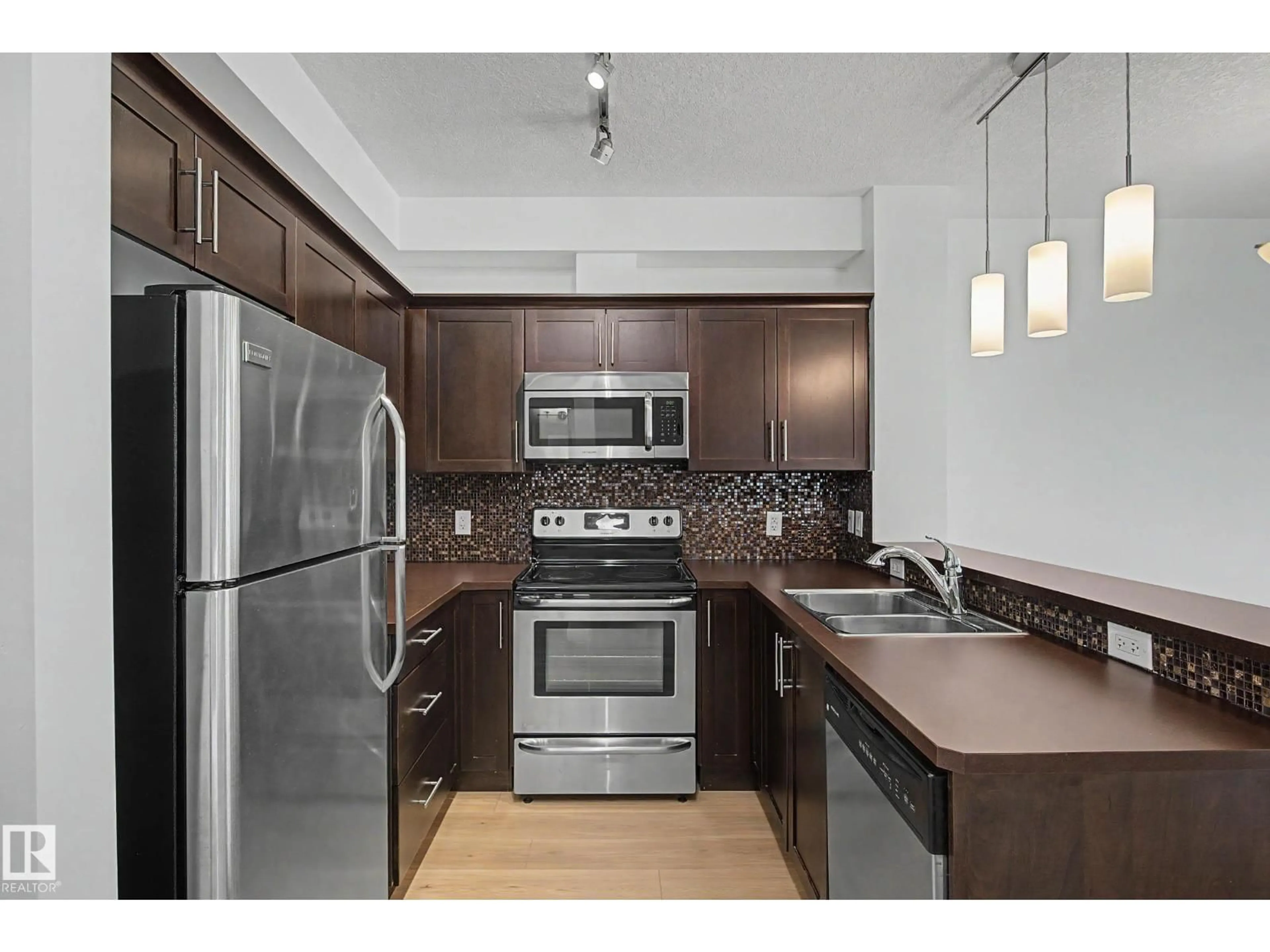 Standard kitchen, unknown for #123 - 2584 ANDERSON WY, Edmonton Alberta T6W0R2