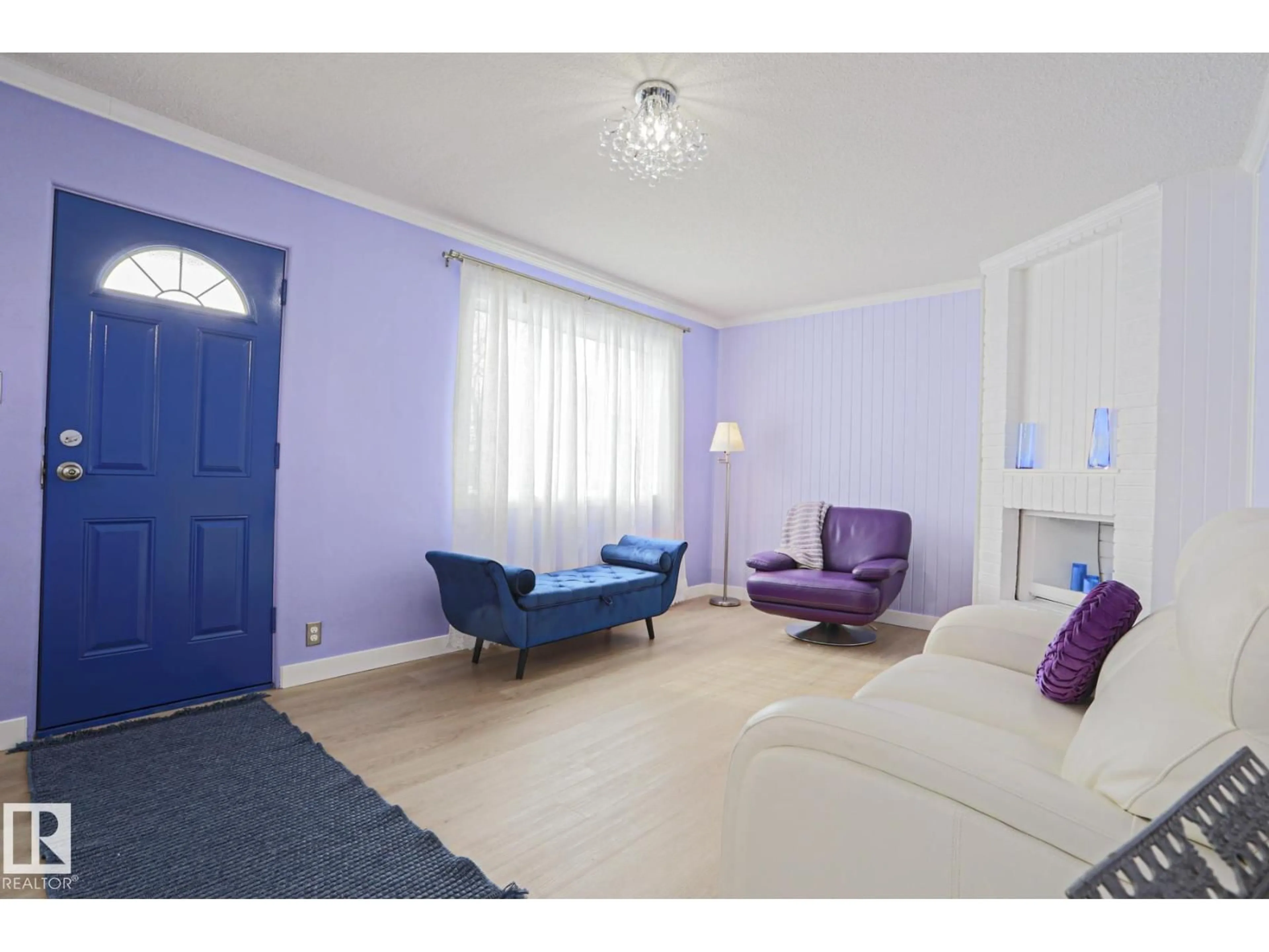 Living room with furniture, unknown for 13520 124A AV, Edmonton Alberta T5L3B5