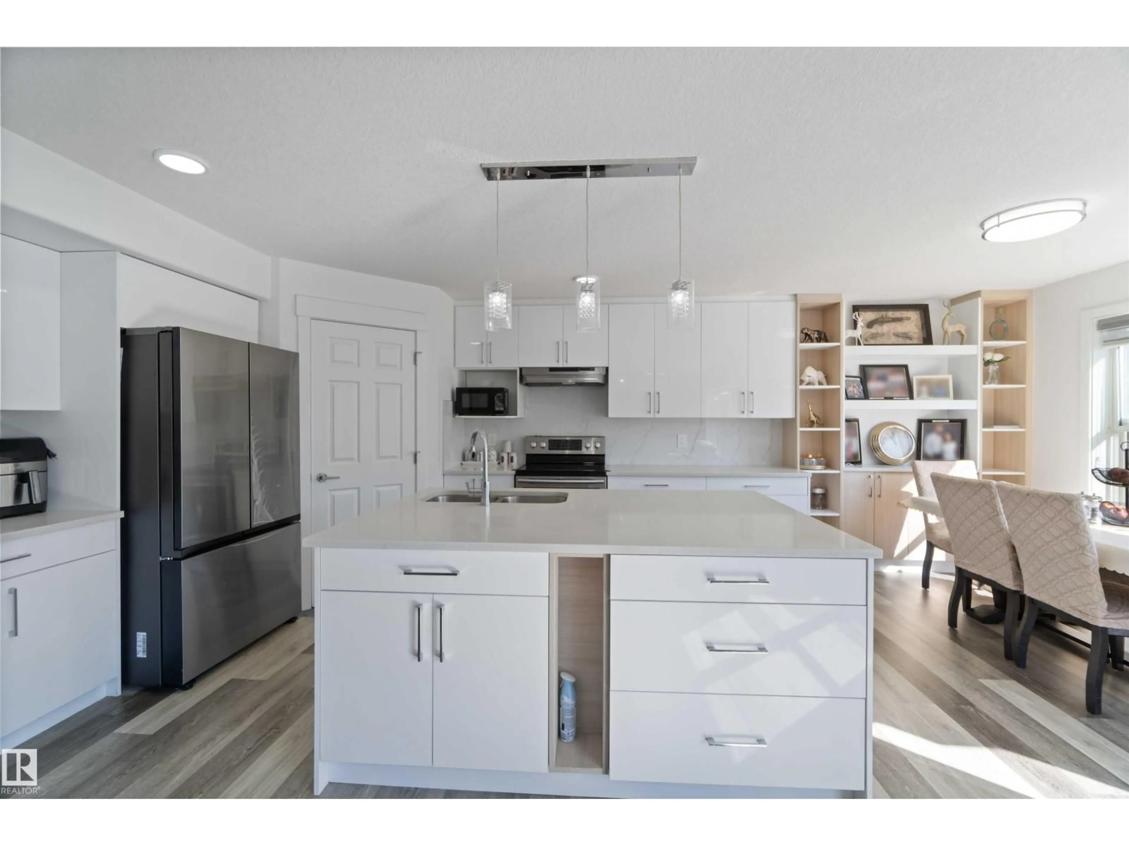 Open concept kitchen, unknown for SW - 1017 82 ST, Edmonton Alberta T6X1E4