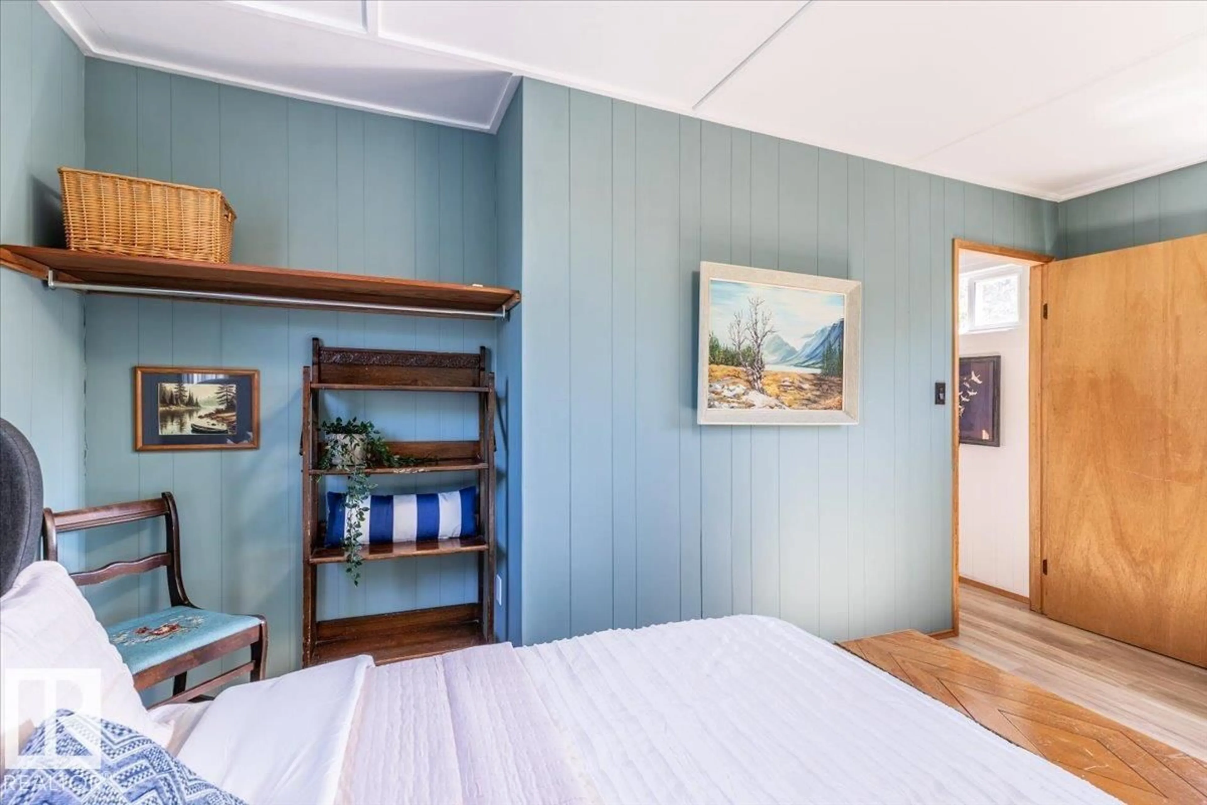 Bedroom with bed, unknown for 101 1ST AVE, Rural Wetaskiwin County Alberta T0C1X0