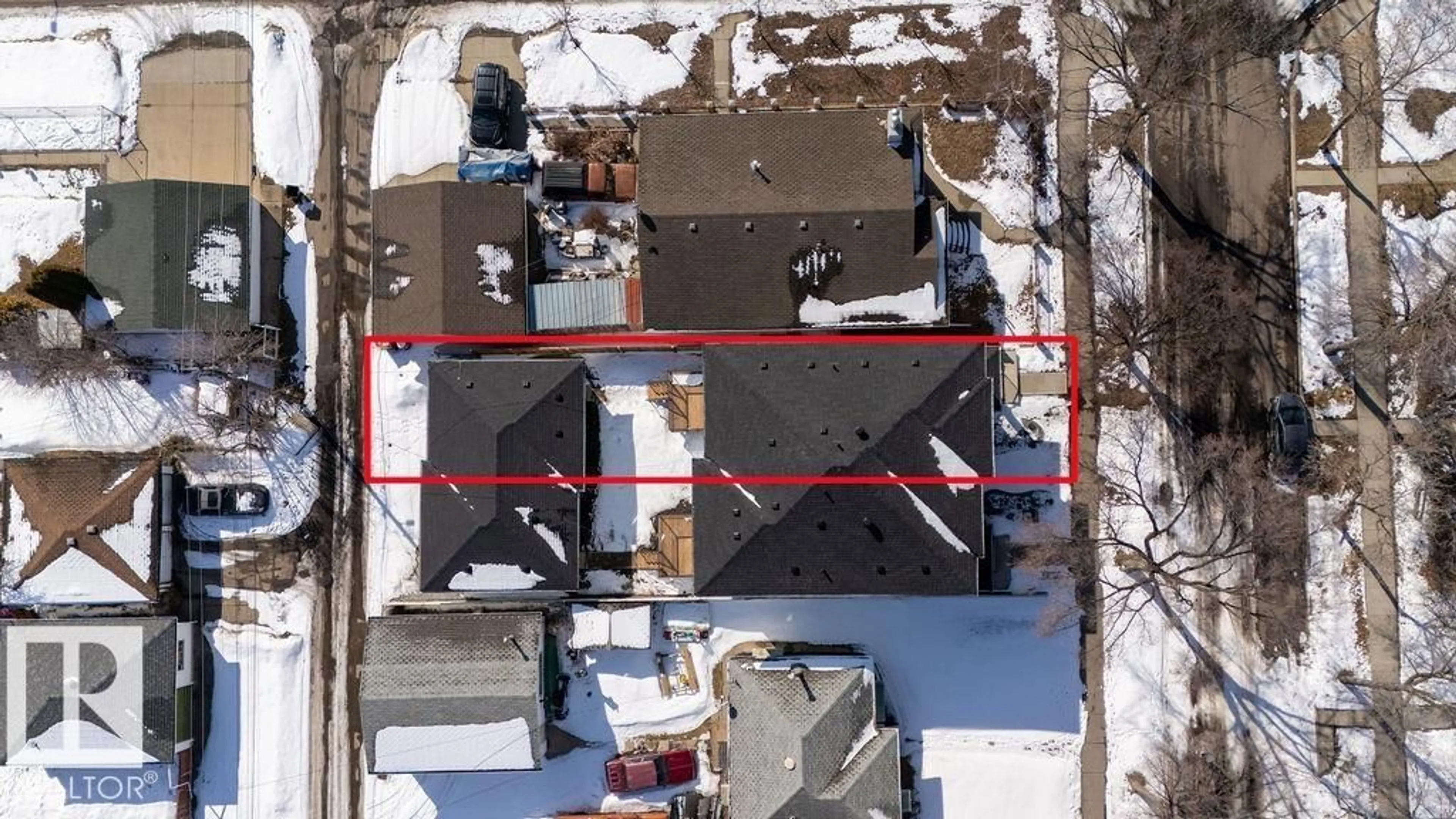 A pic from outside/outdoor area/front of a property/back of a property/a pic from drone, building for NW - 12307 91 ST, Edmonton Alberta T5B4C6