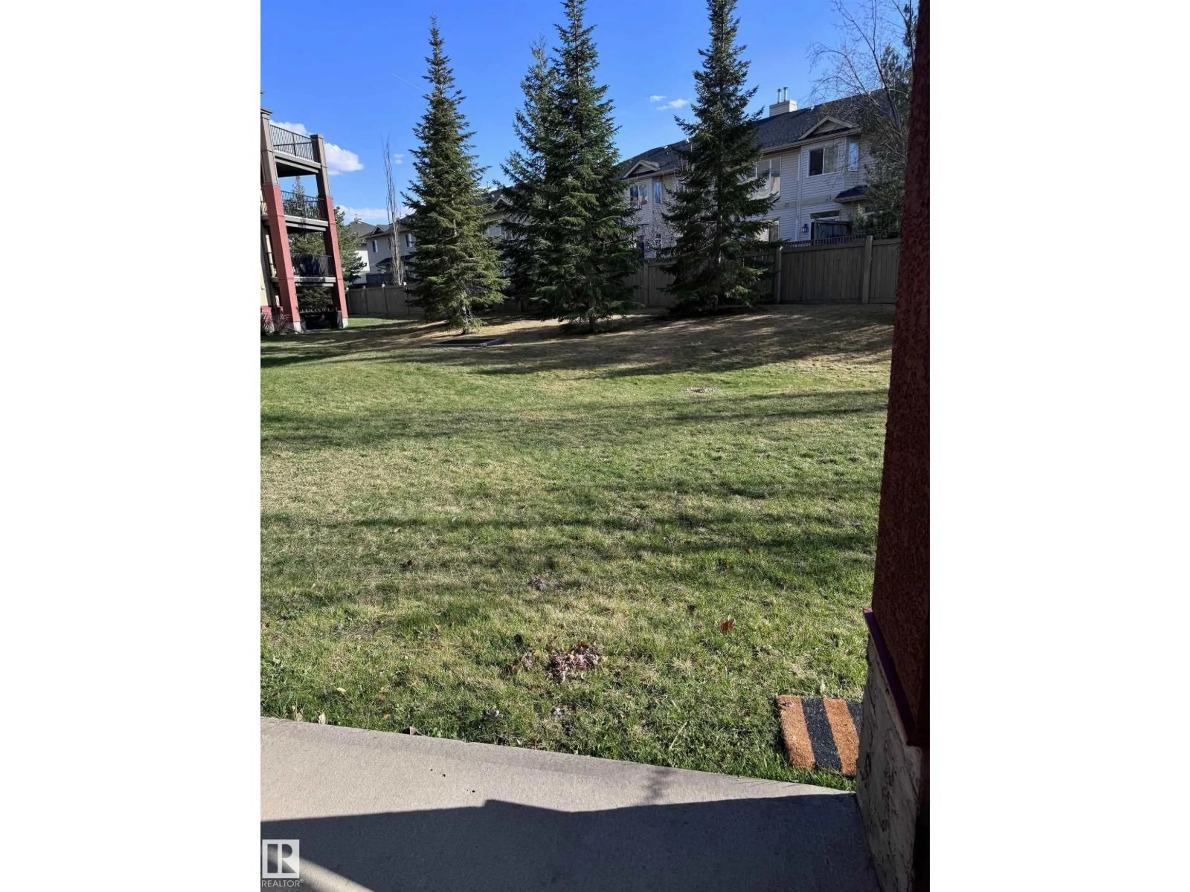 A pic from outside/outdoor area/front of a property/back of a property/a pic from drone, mountain view for #104 - 11449 ELLERSLIE RD, Edmonton Alberta T6W1T2