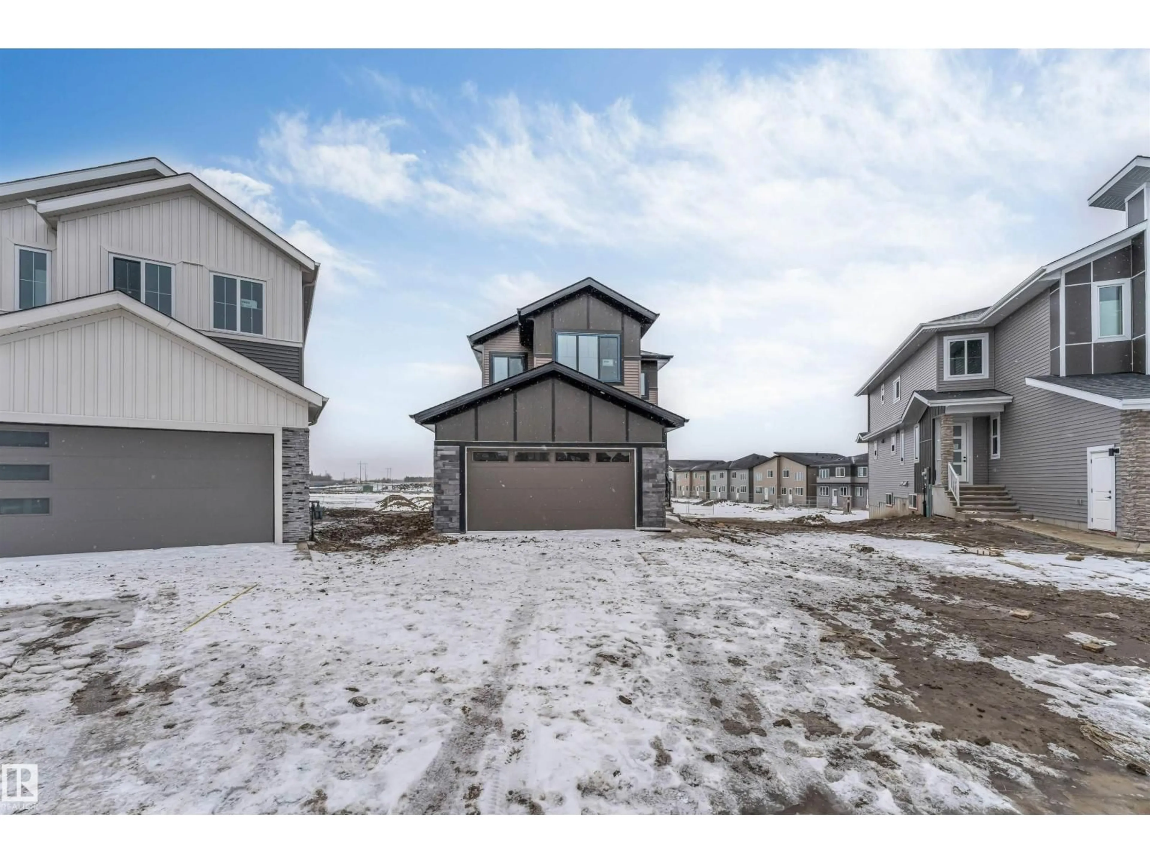 A pic from outside/outdoor area/front of a property/back of a property/a pic from drone, street for 4404 35 ST, Beaumont Alberta T4X3H3