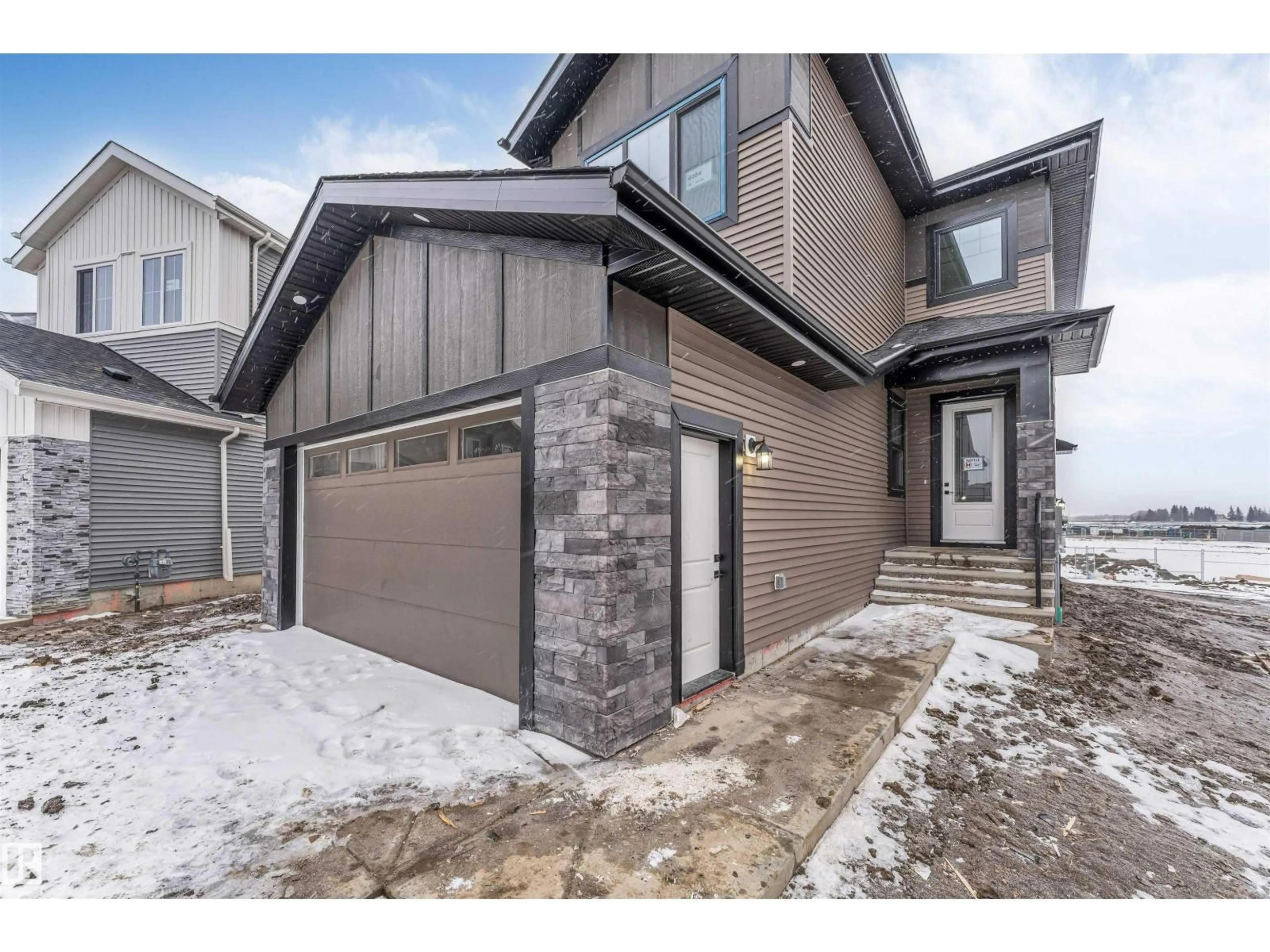 Home with brick exterior material, street for 4404 35 ST, Beaumont Alberta T4X3H3